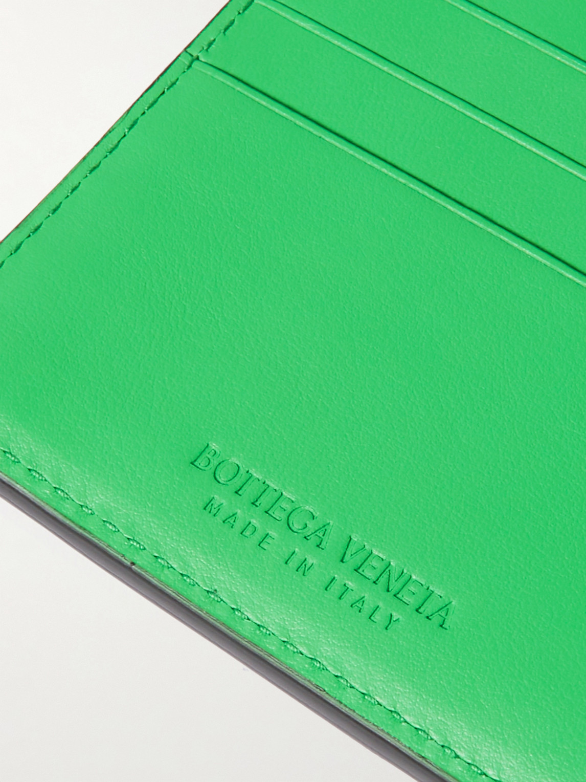 BOTTEGA VENETA INTRECCIATO LEATHER BILLFOLD WALLET
