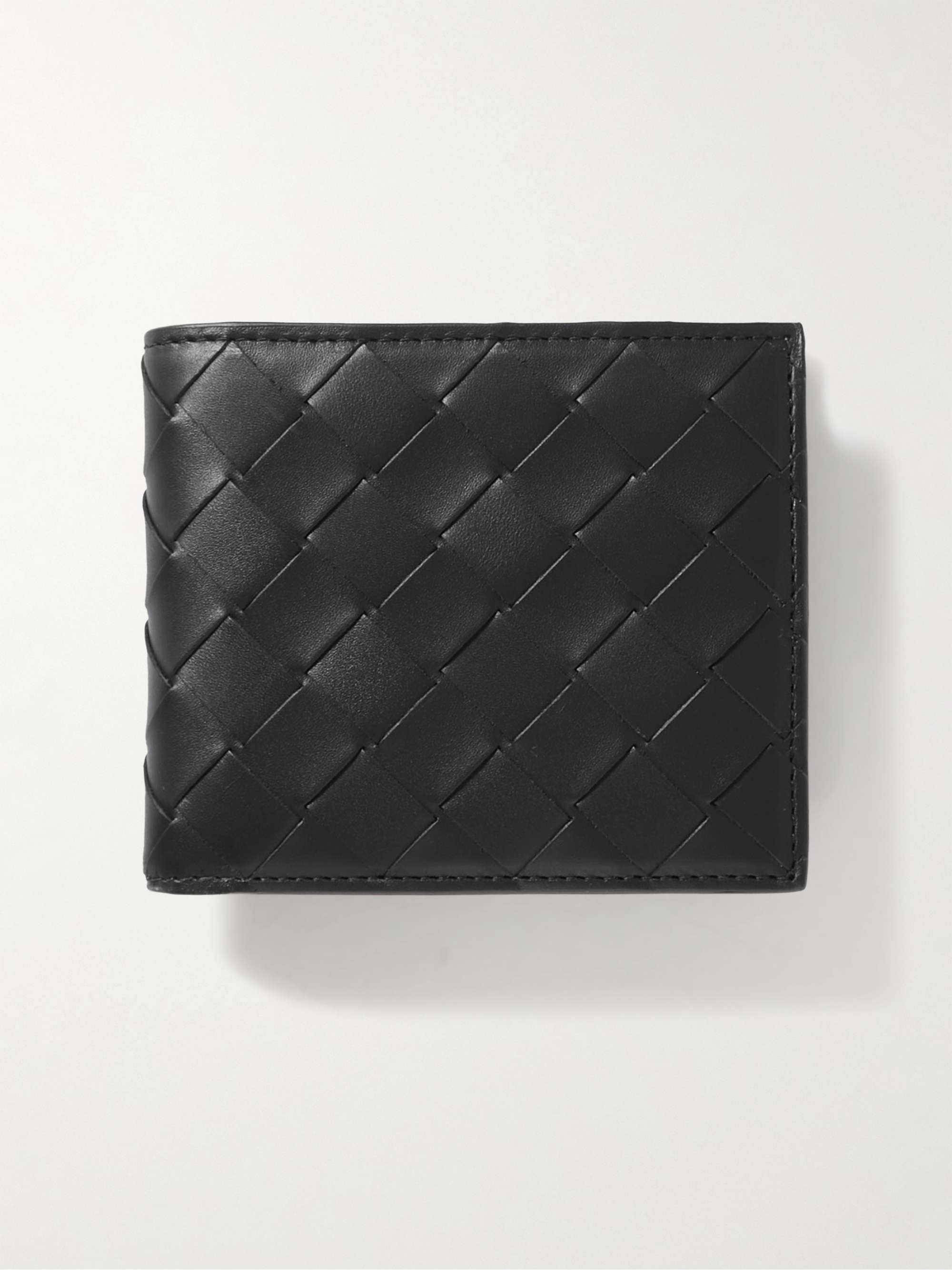 Bottega Veneta Intrecciato-weave wallet