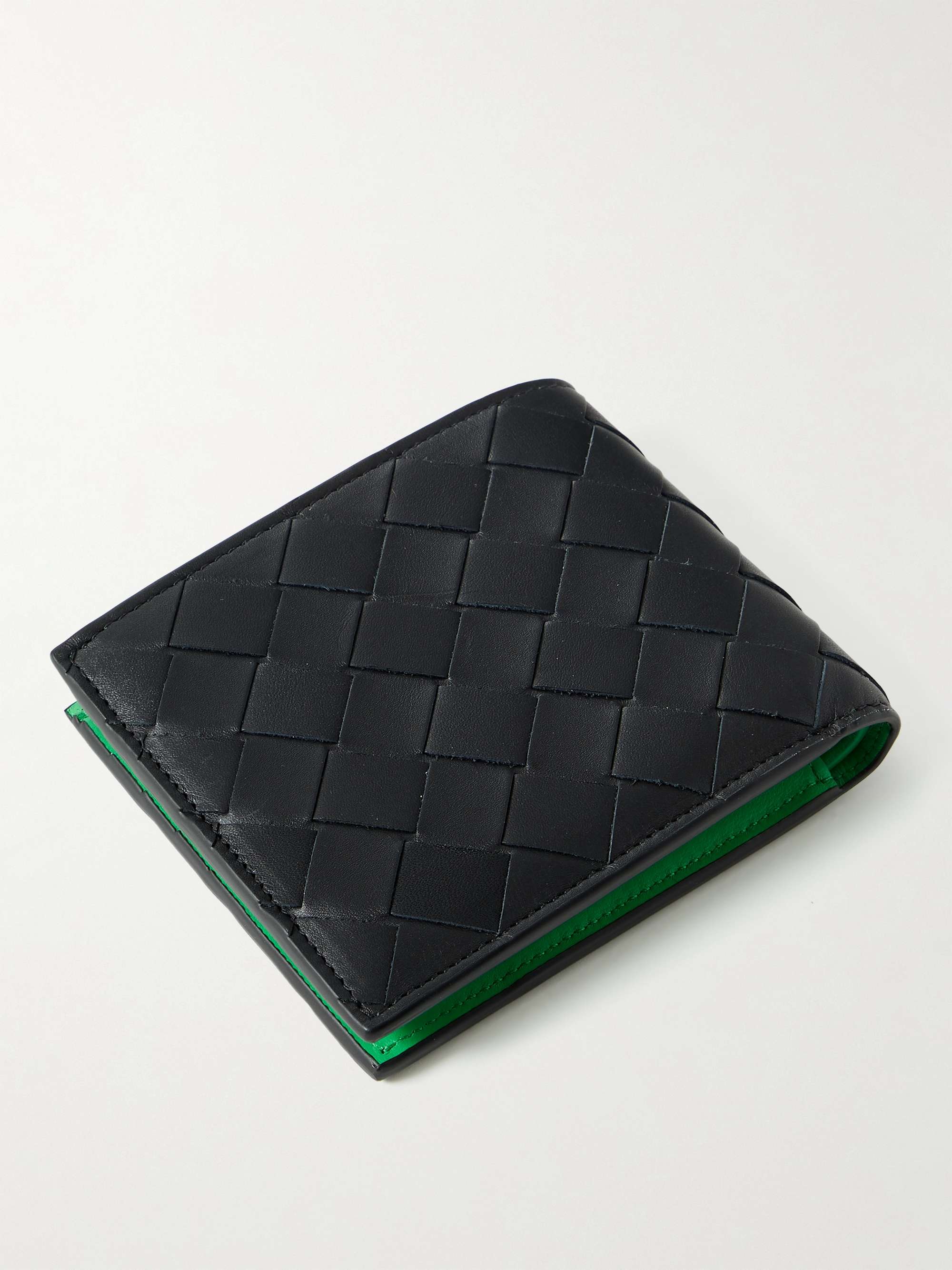 BOTTEGA VENETA Intrecciato Leather Billfold Wallet