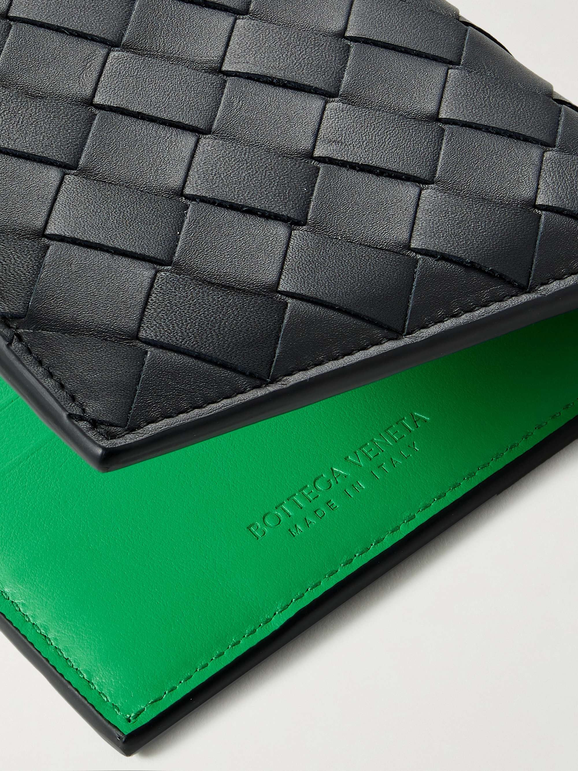 BOTTEGA VENETA Intrecciato Leather Billfold Wallet