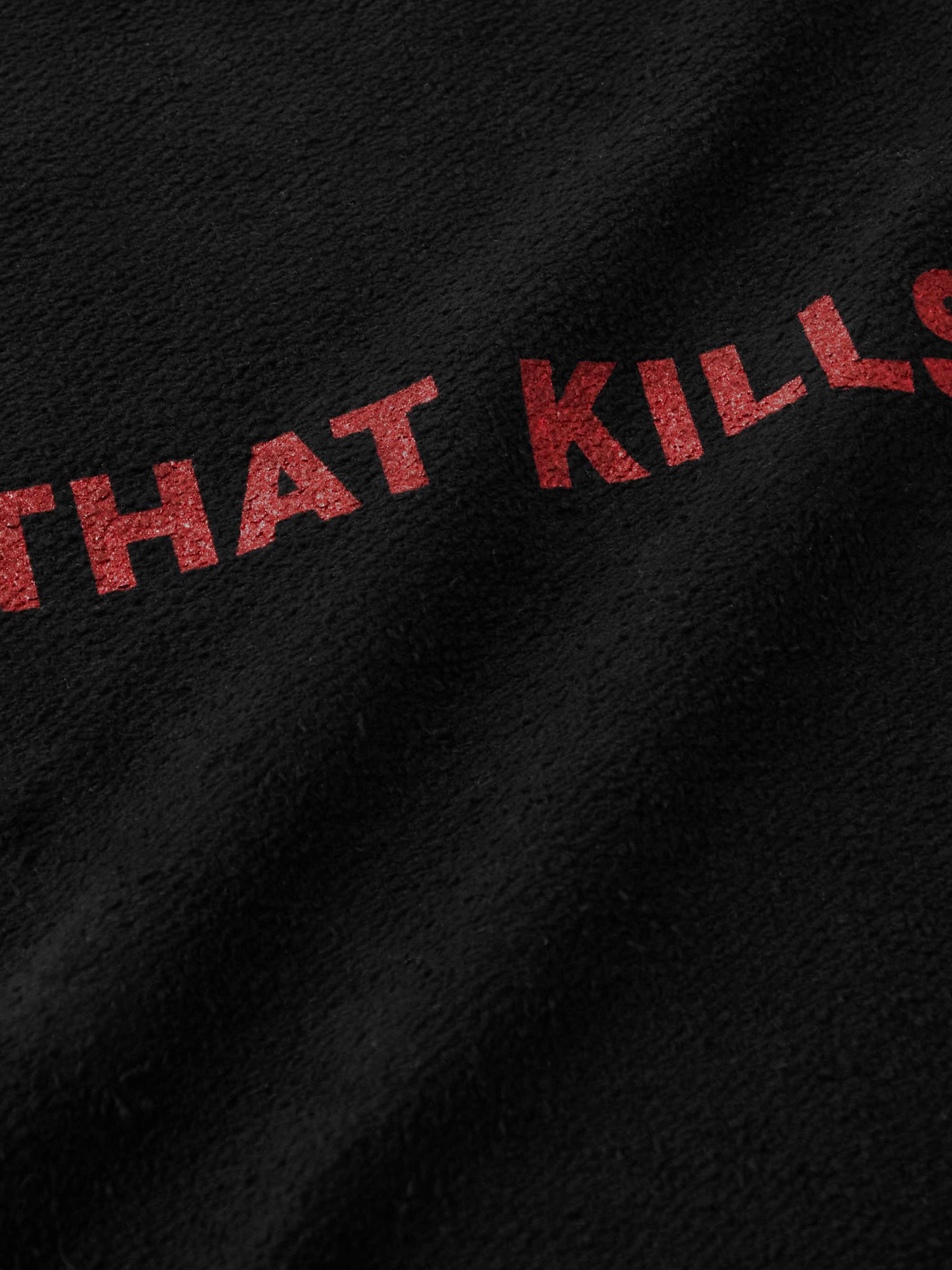 GALLERY DEPT. Art That Kills Reversible Printed Cotton-Jersey Sweater