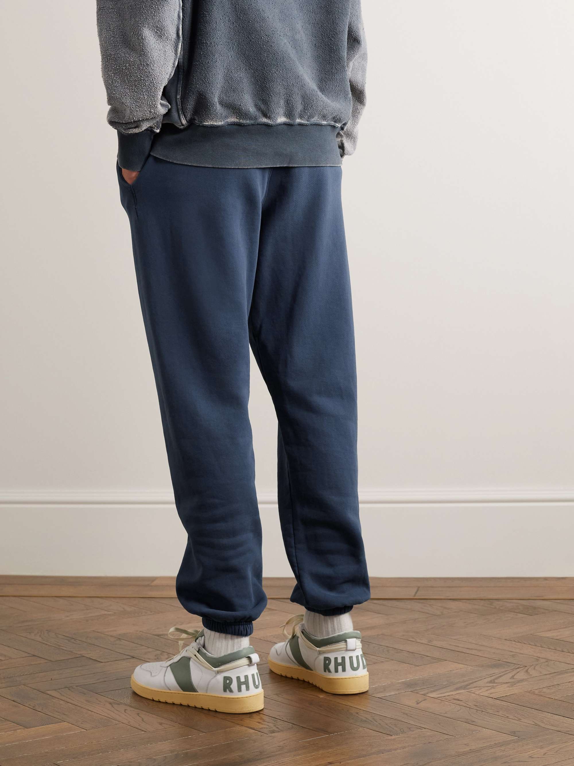 GALLERY DEPT. Tapered Logo-Print Cotton-Jersey Swetpants for Men | MR ...