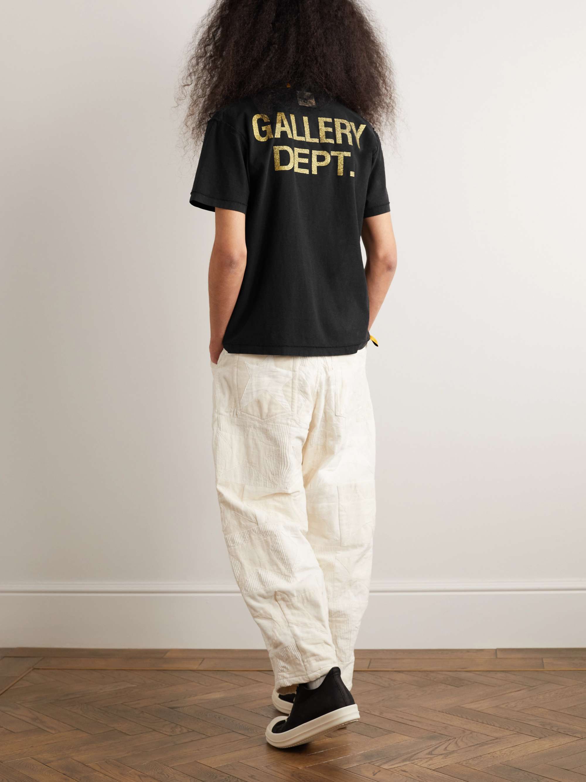 GALLERY DEPT. ATK Reversible Printed Cotton-Jersey T-Shirt