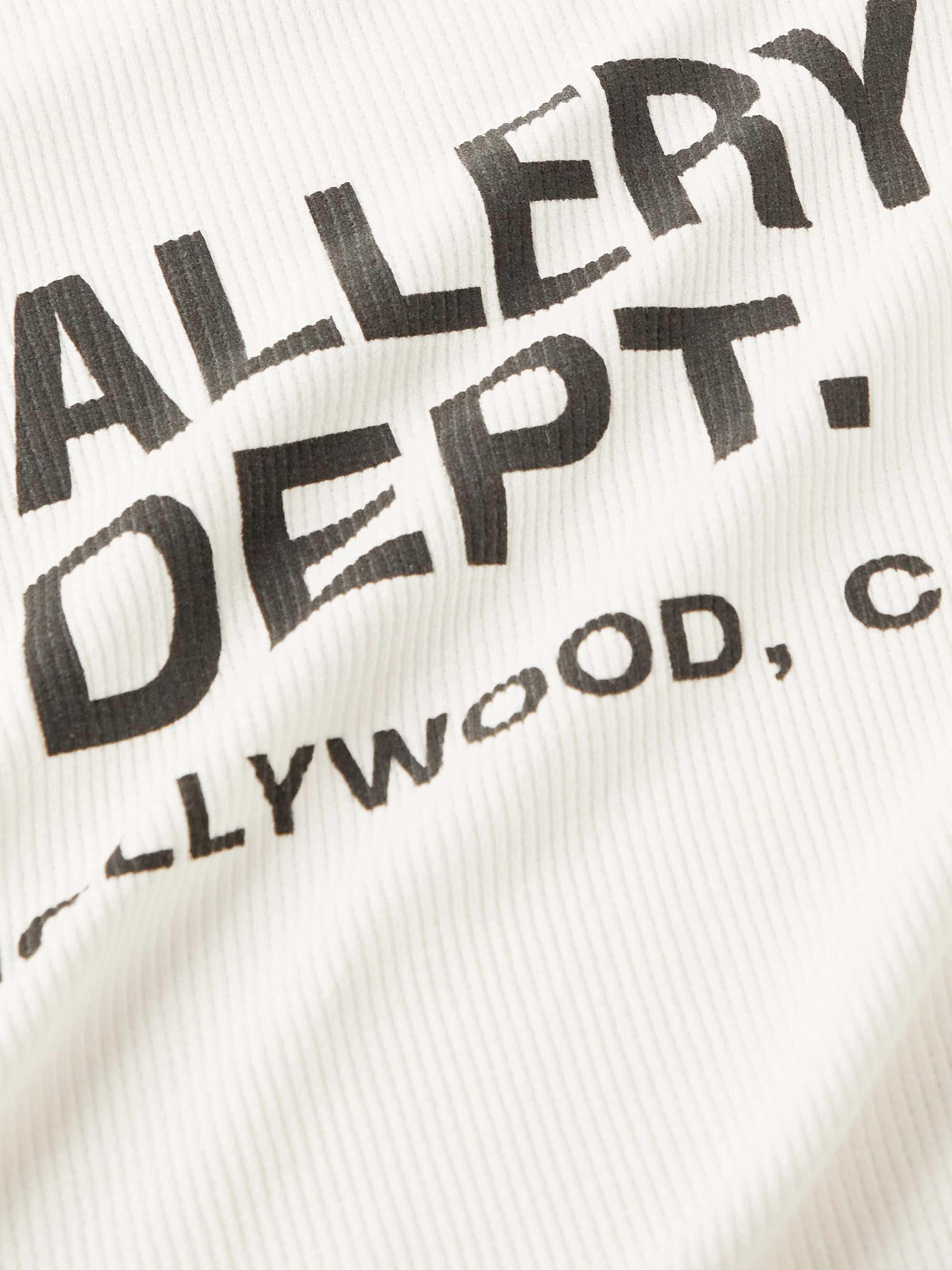 GALLERY DEPT. Logo-Print Cotton-Jersey Sweatshirt