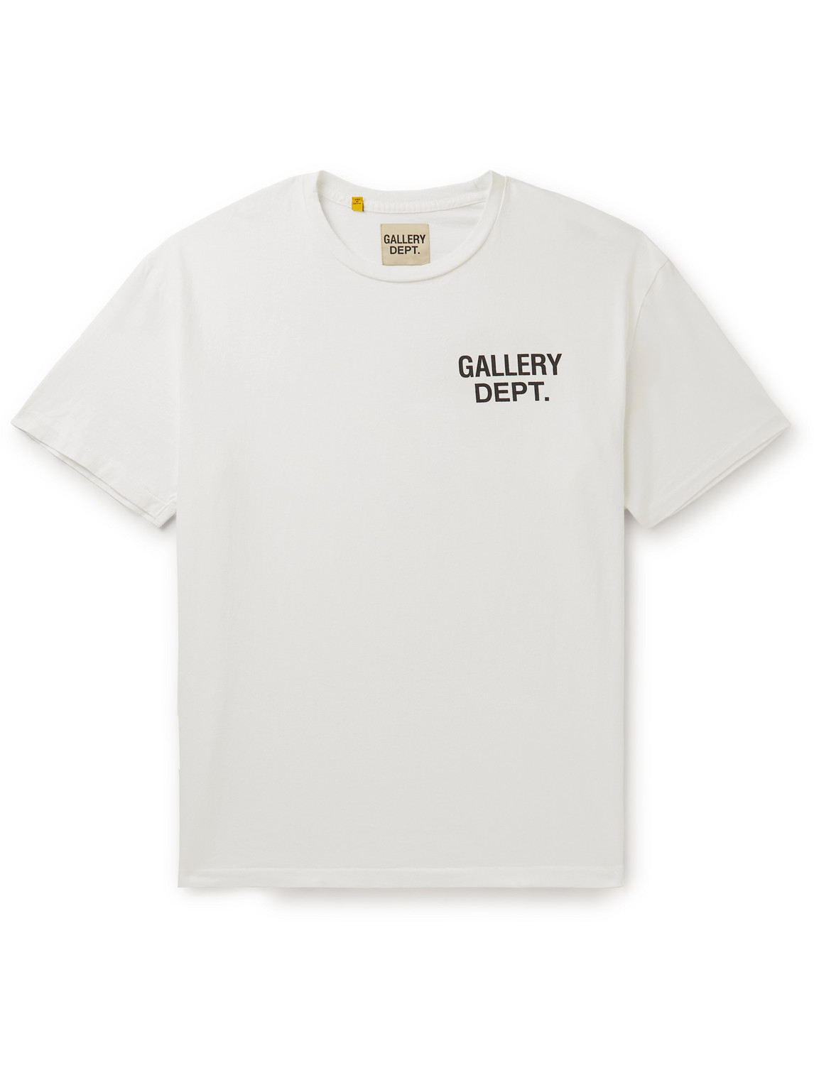 Gallery Dept. Logoprint Cottonjersey Tshirt In White ModeSens