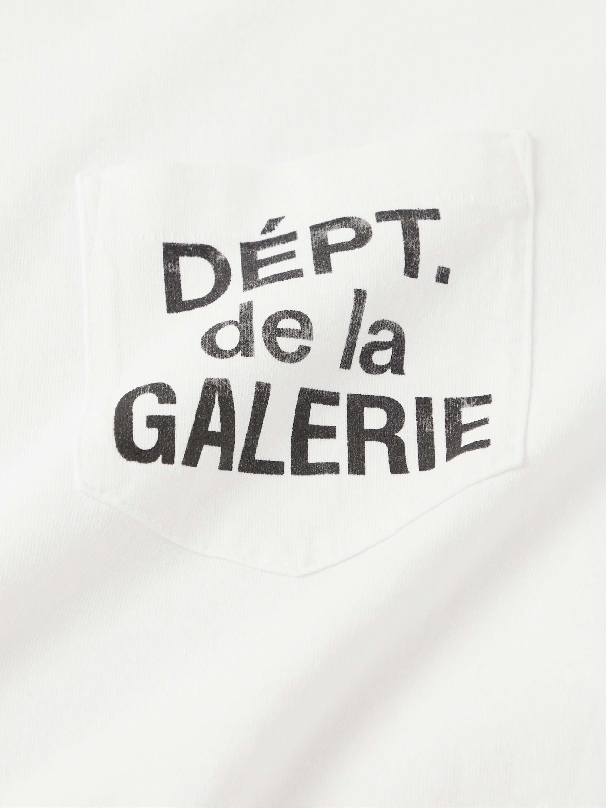 GALLERY DEPT. Dept De La Galerie Printed Cotton-Jersey T-Shirt