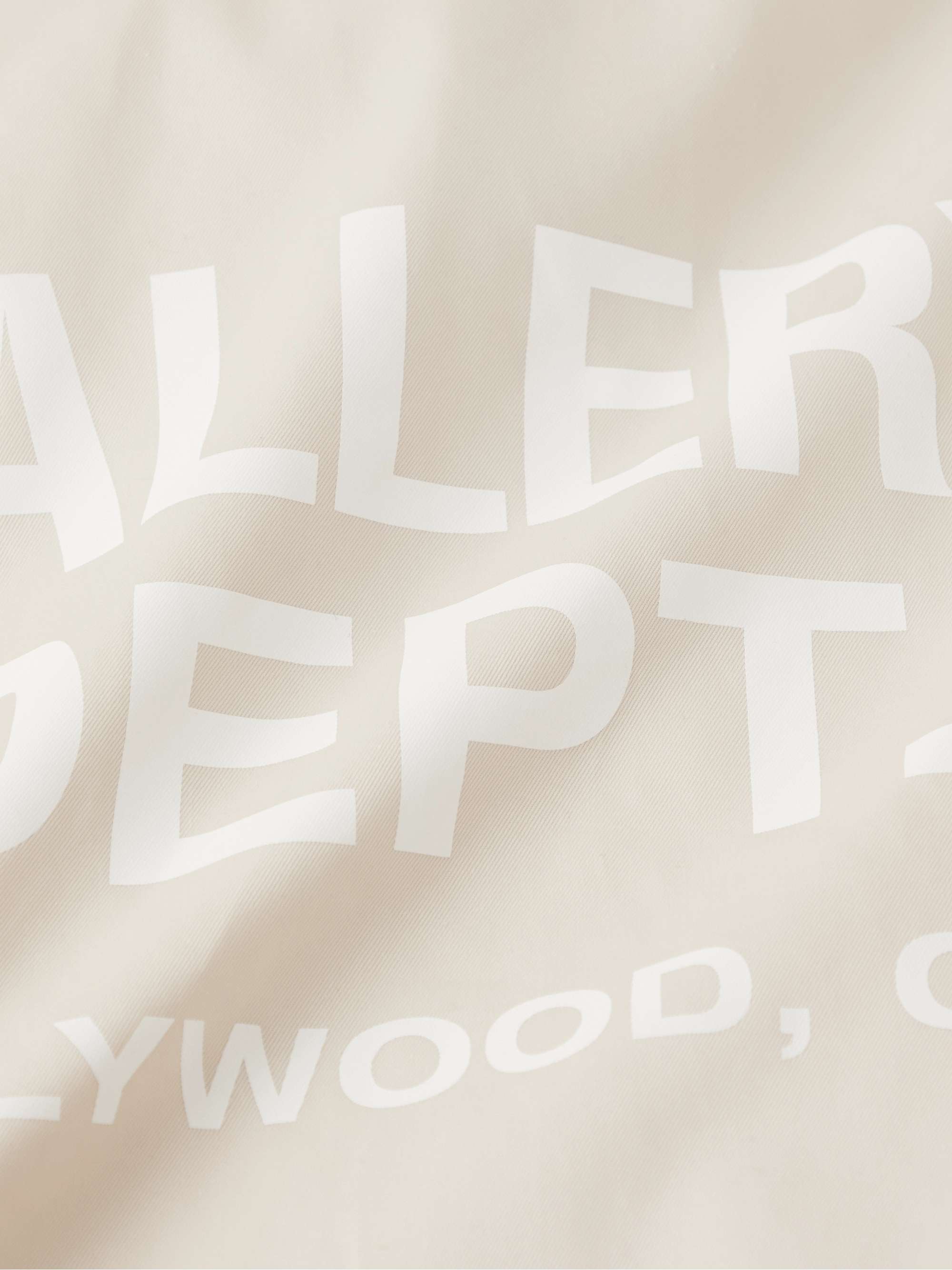 GALLERY DEPT. Montecito Logo-Print Cotton-Twill Jacket