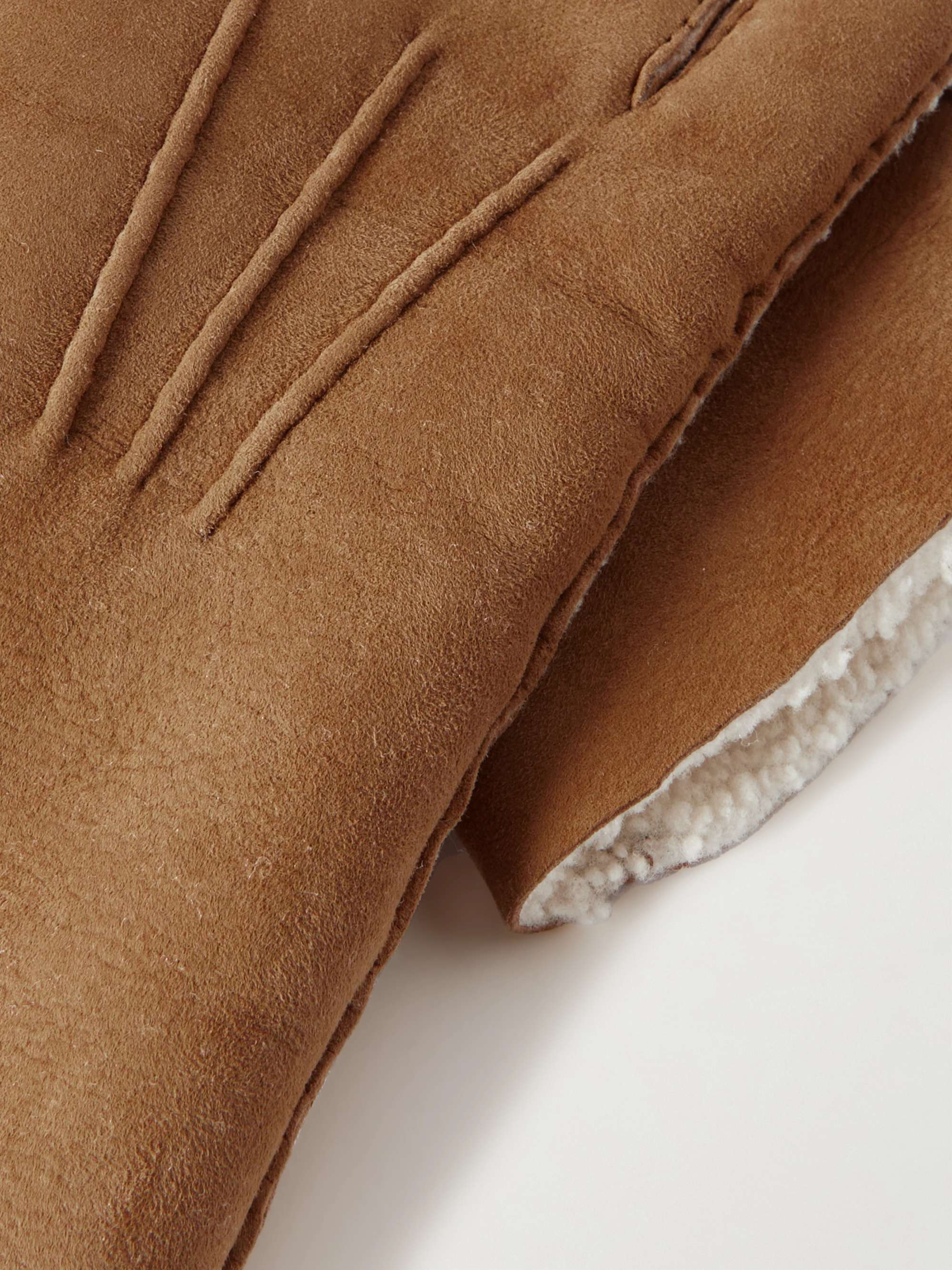 LORO PIANA Shearling Gloves