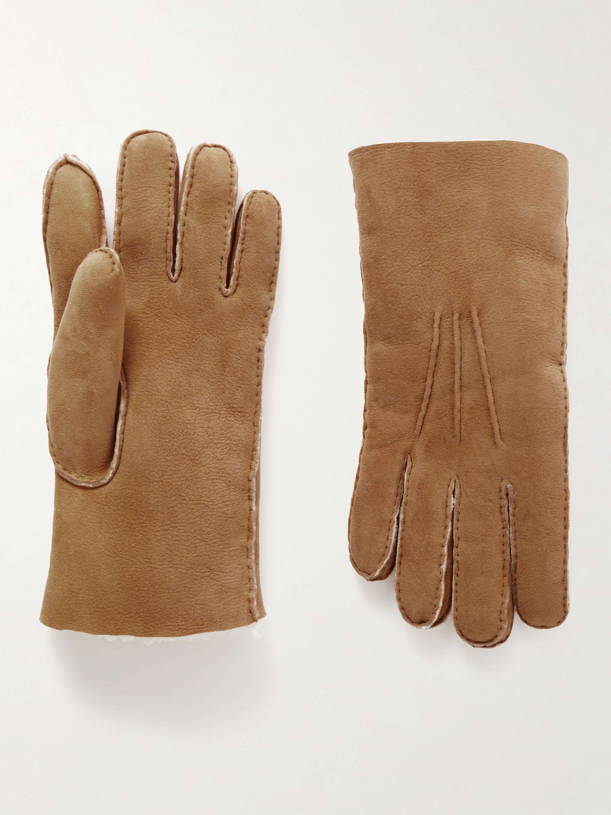LORO PIANA Shearling Gloves