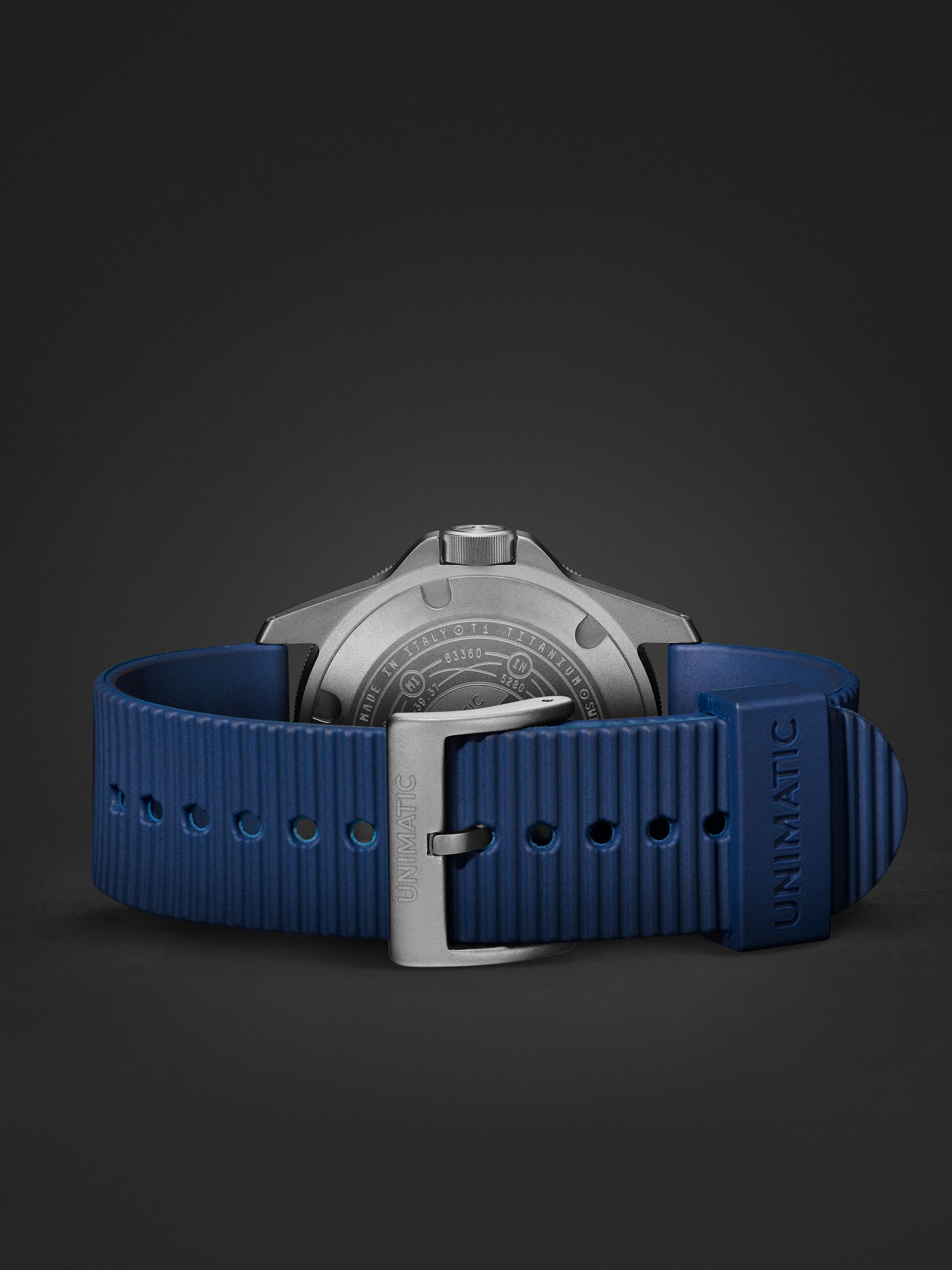 UNIMATIC Model One Limited Edition Automatic 40mm Titanium and TPU Watch, Ref. No. U1S-T-MP