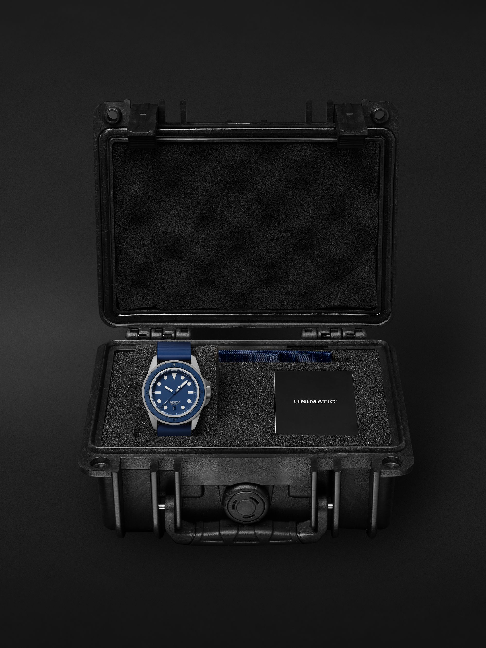 UNIMATIC Model One Limited Edition Automatic 40mm Titanium and TPU Watch, Ref. No. U1S-T-MP