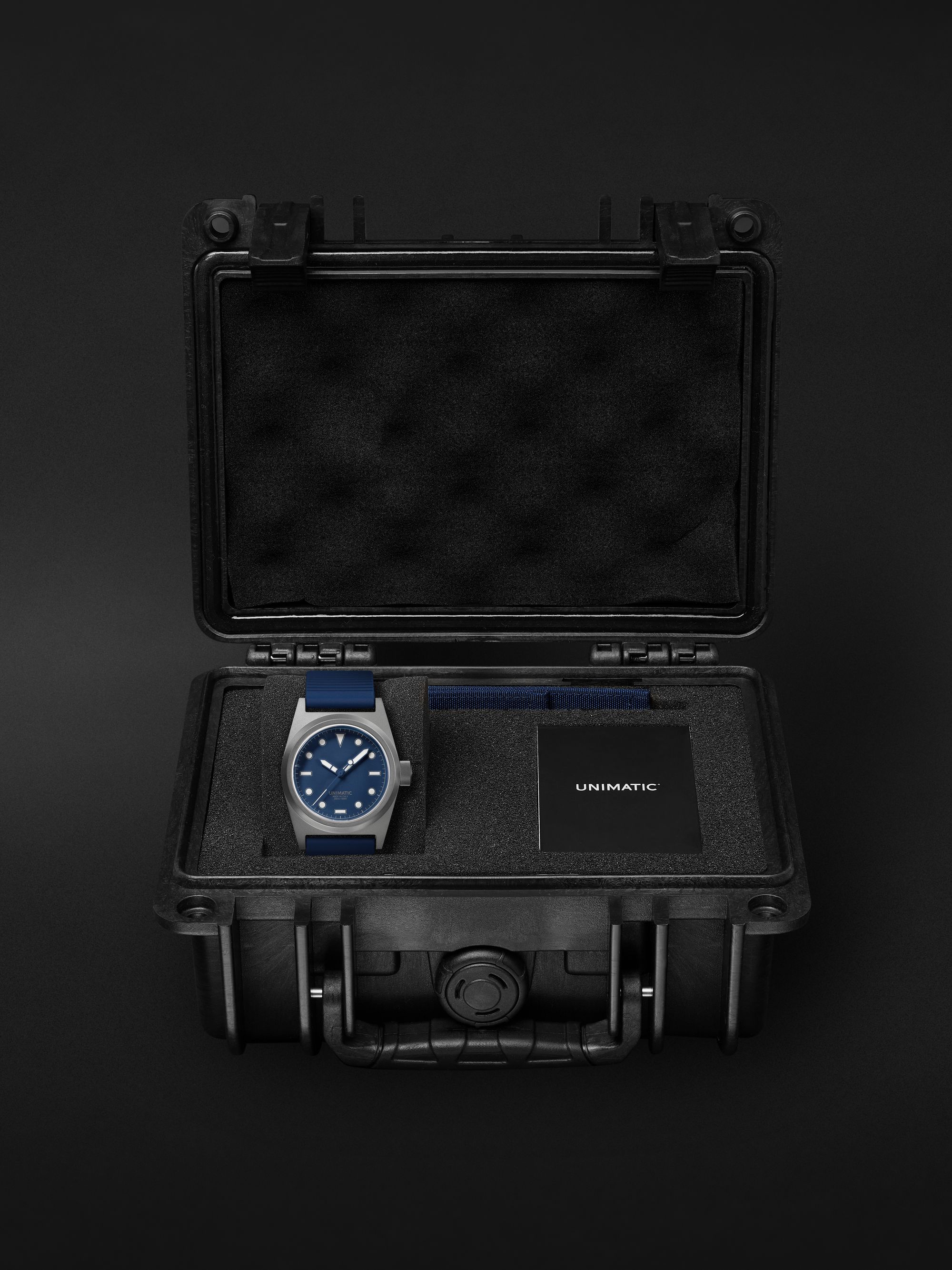 UNIMATIC Model Two Limited Edition Automatic 38mm Titanium and TPU Watch, Ref. No. U2S-T-MP
