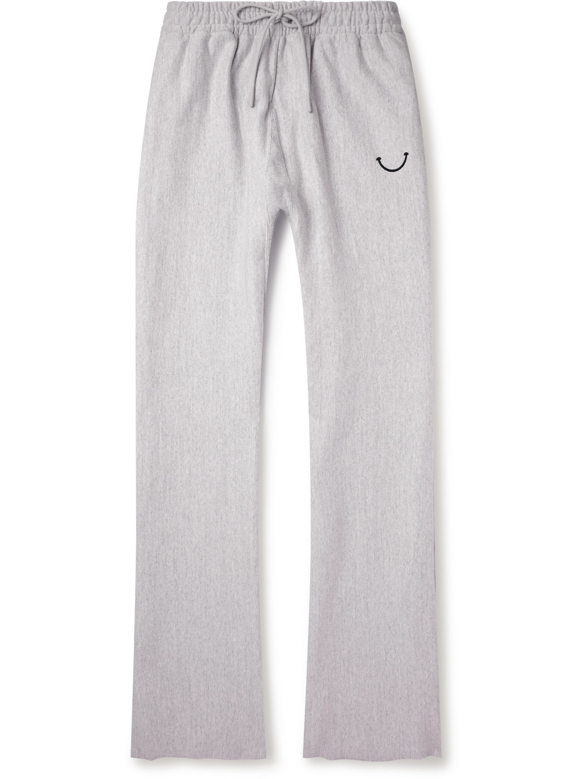 READYMADE – Straight-Leg Logo-Embroidered Cotton-Jersey Sweatpants