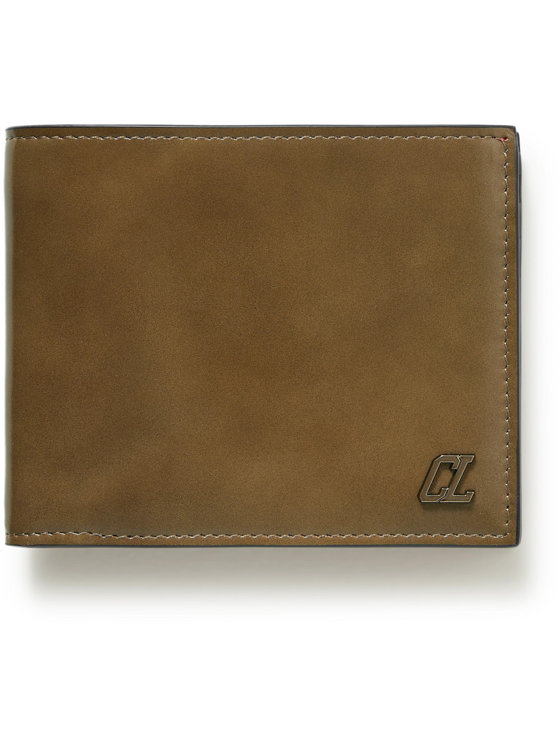 Logo-Appliquéd Leather Billfold Wallet