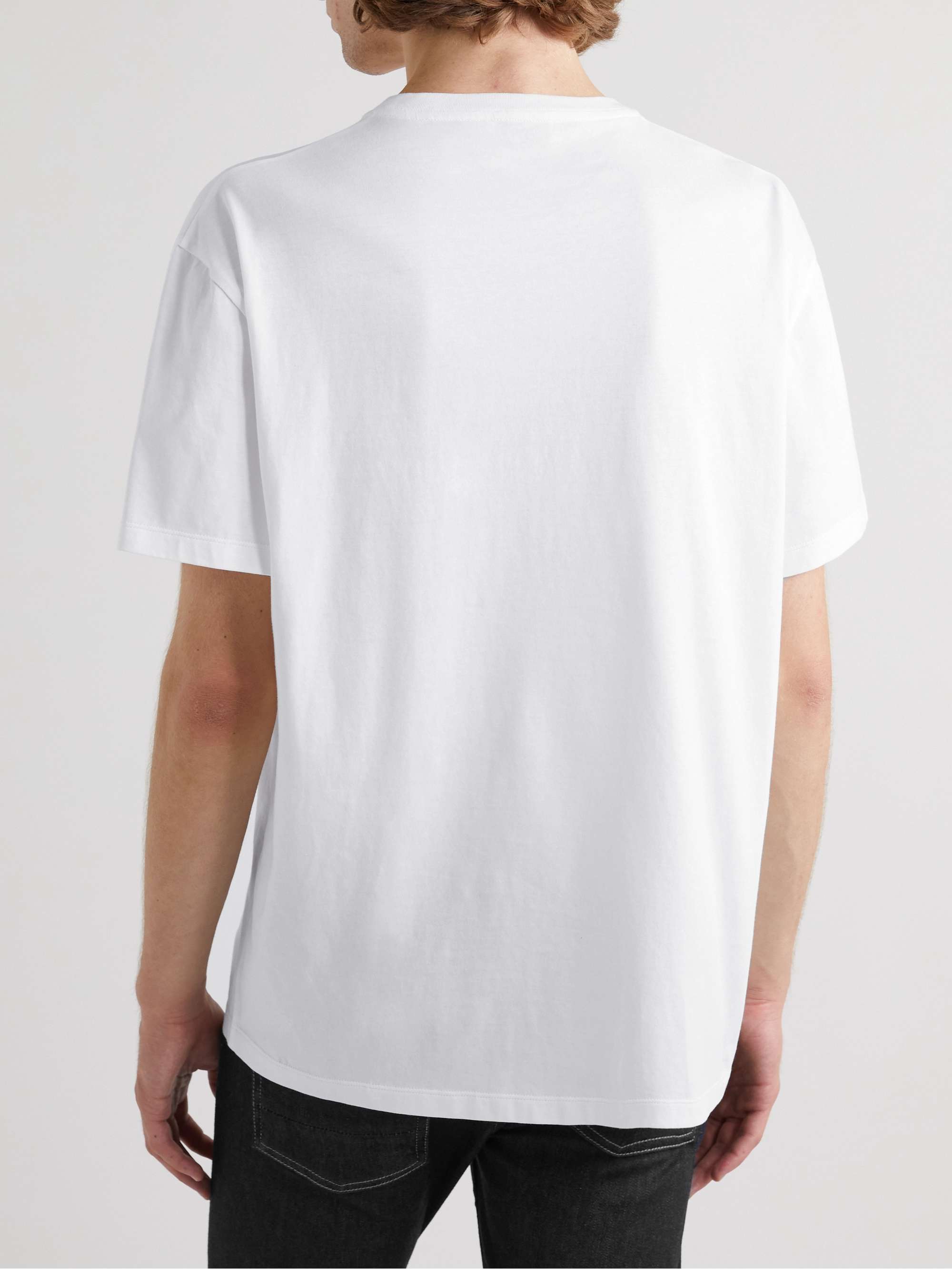 ALEXANDER MCQUEEN Logo-Print Cotton-Jersey T-Shirt