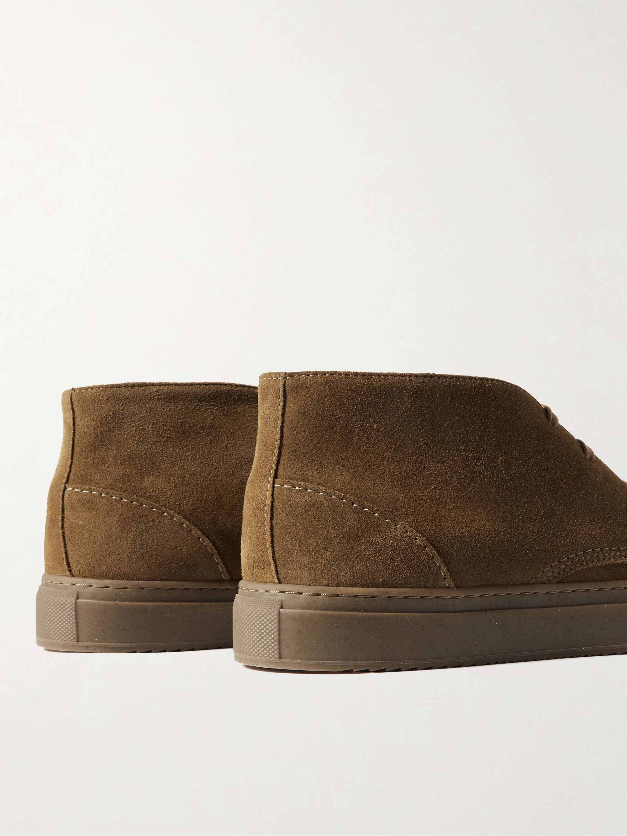 MR P. Larry Split-Toe Regenerated Suede by evolo® Chukka Boots for Men ...