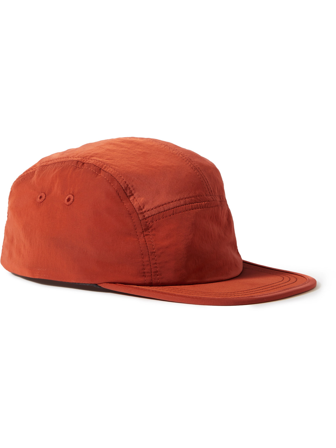 Arket Recycled Shell Baseball Cap In Orange