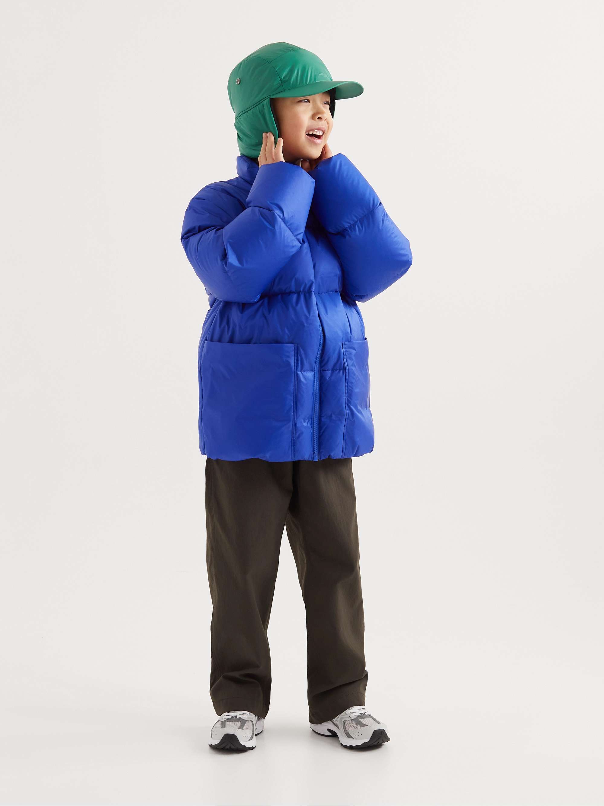 ARKET KIDS Eddie Fatigue Stretch Recycled Canvas Trousers