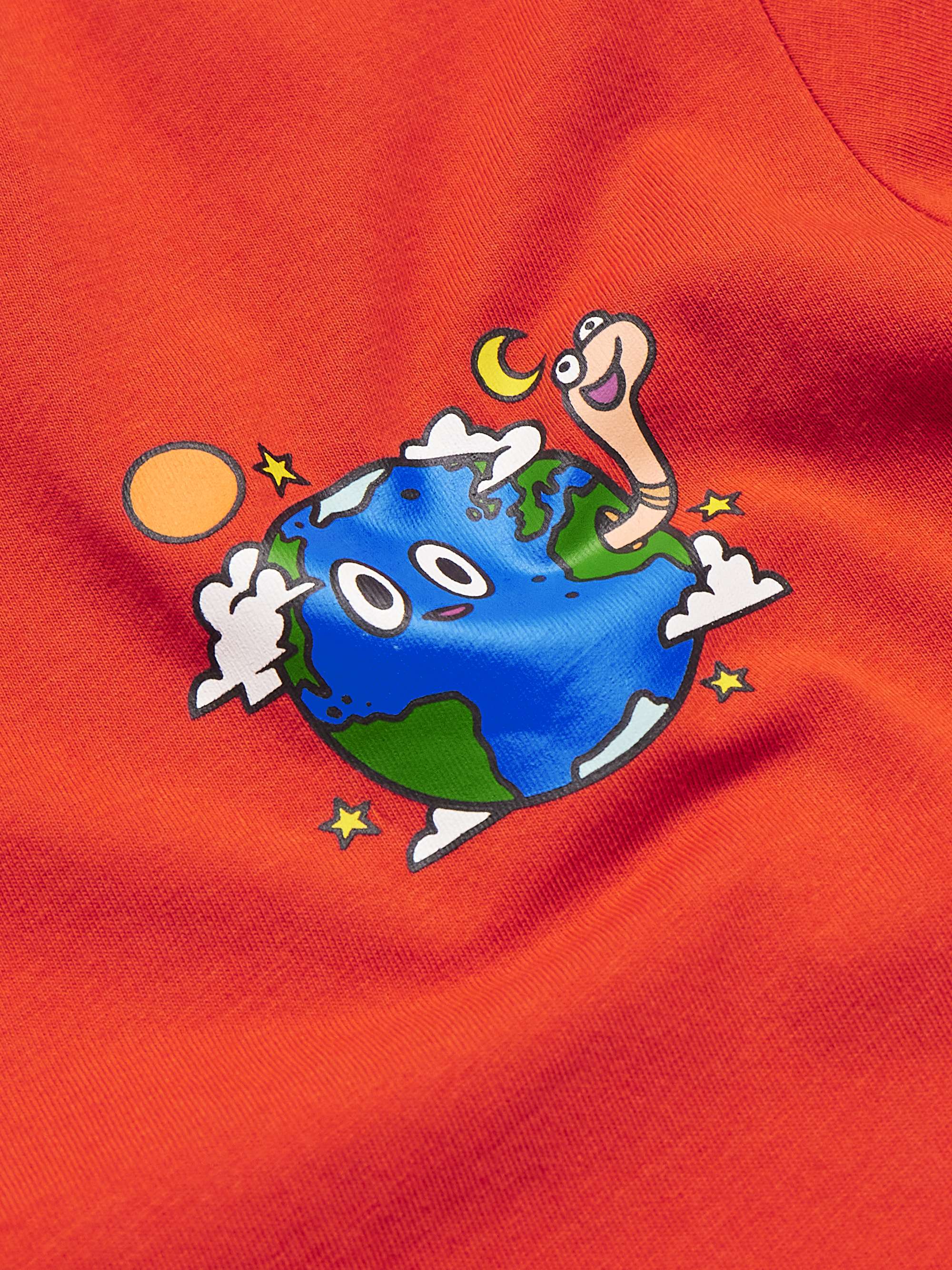 ARKET KIDS Printed Organic Cotton-Jersey T-Shirt