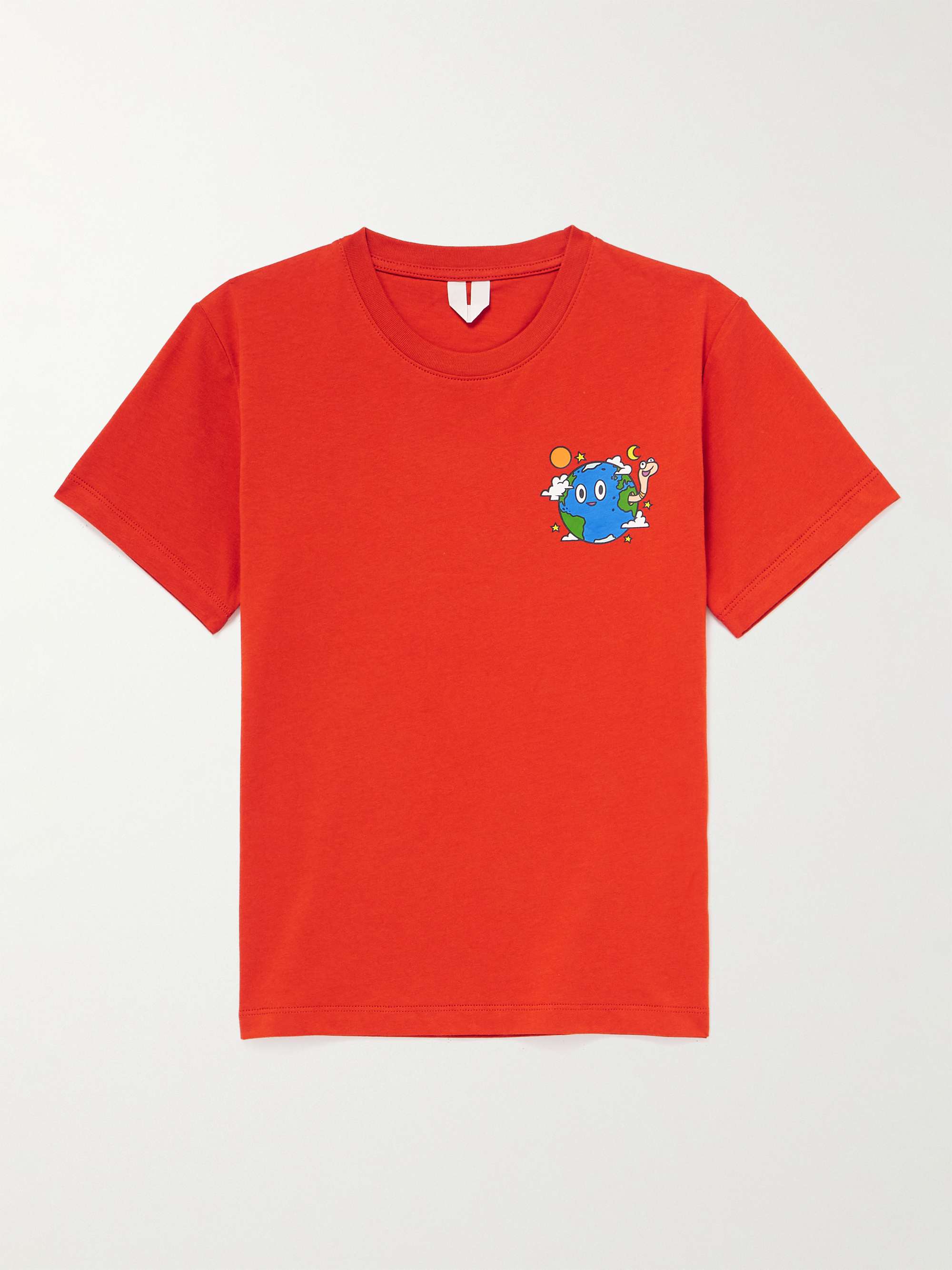 ARKET KIDS Printed Organic Cotton-Jersey T-Shirt