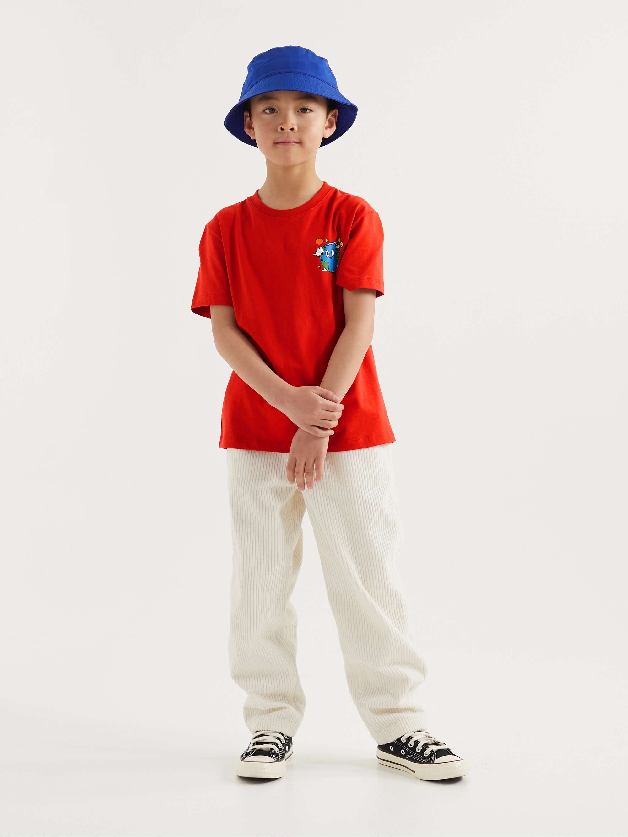 ARKET KIDS Printed Organic Cotton-Jersey T-Shirt