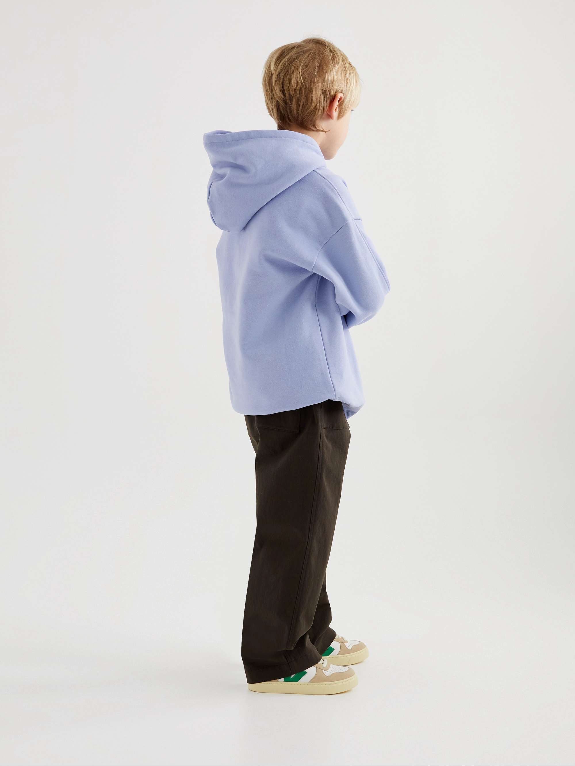ARKET KIDS Arlo Fleece-Back Organic Cotton-Jersey Hoodie