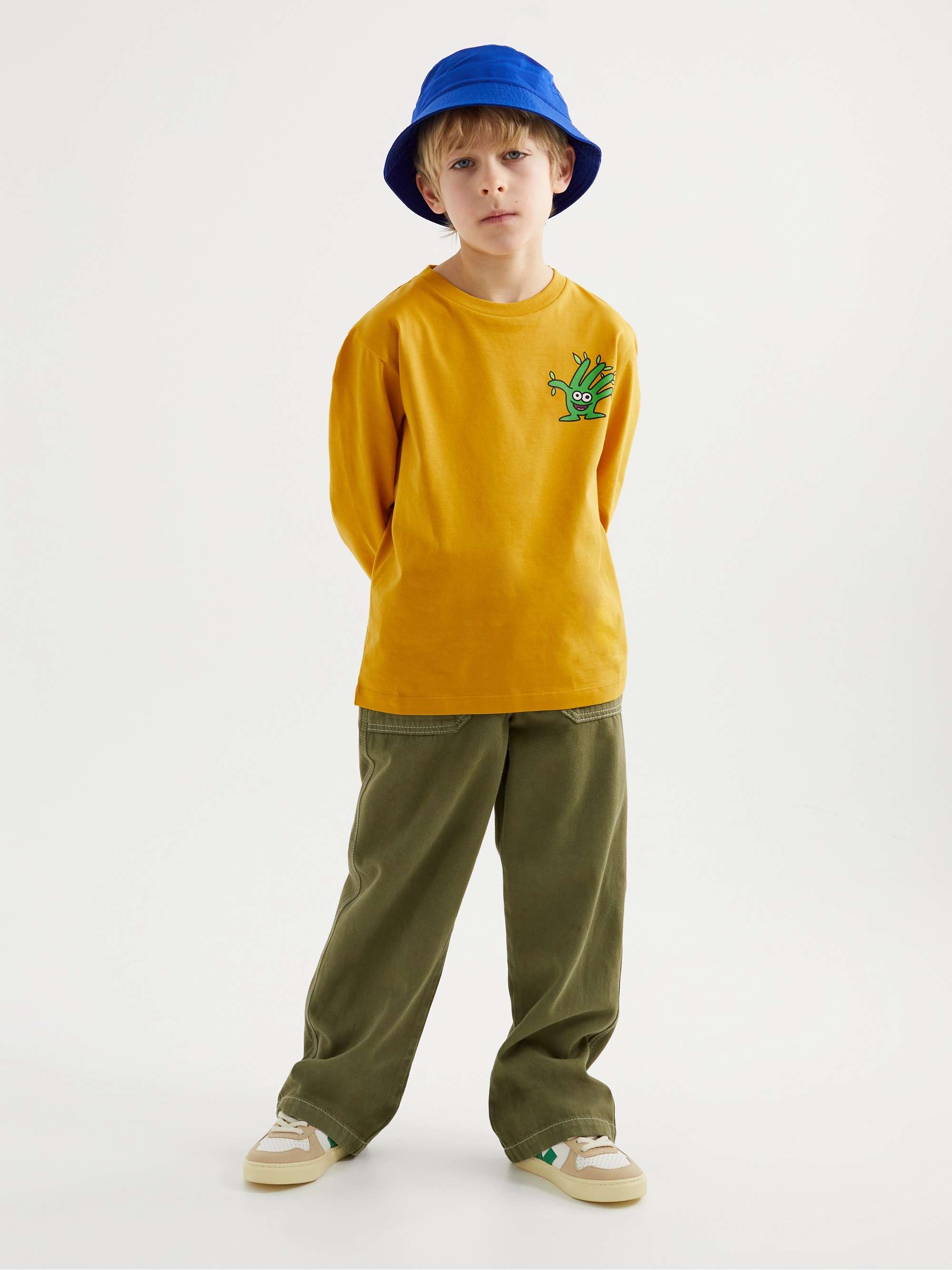ARKET KIDS Milo Printed Organic Cotton-Jersey T-Shirt