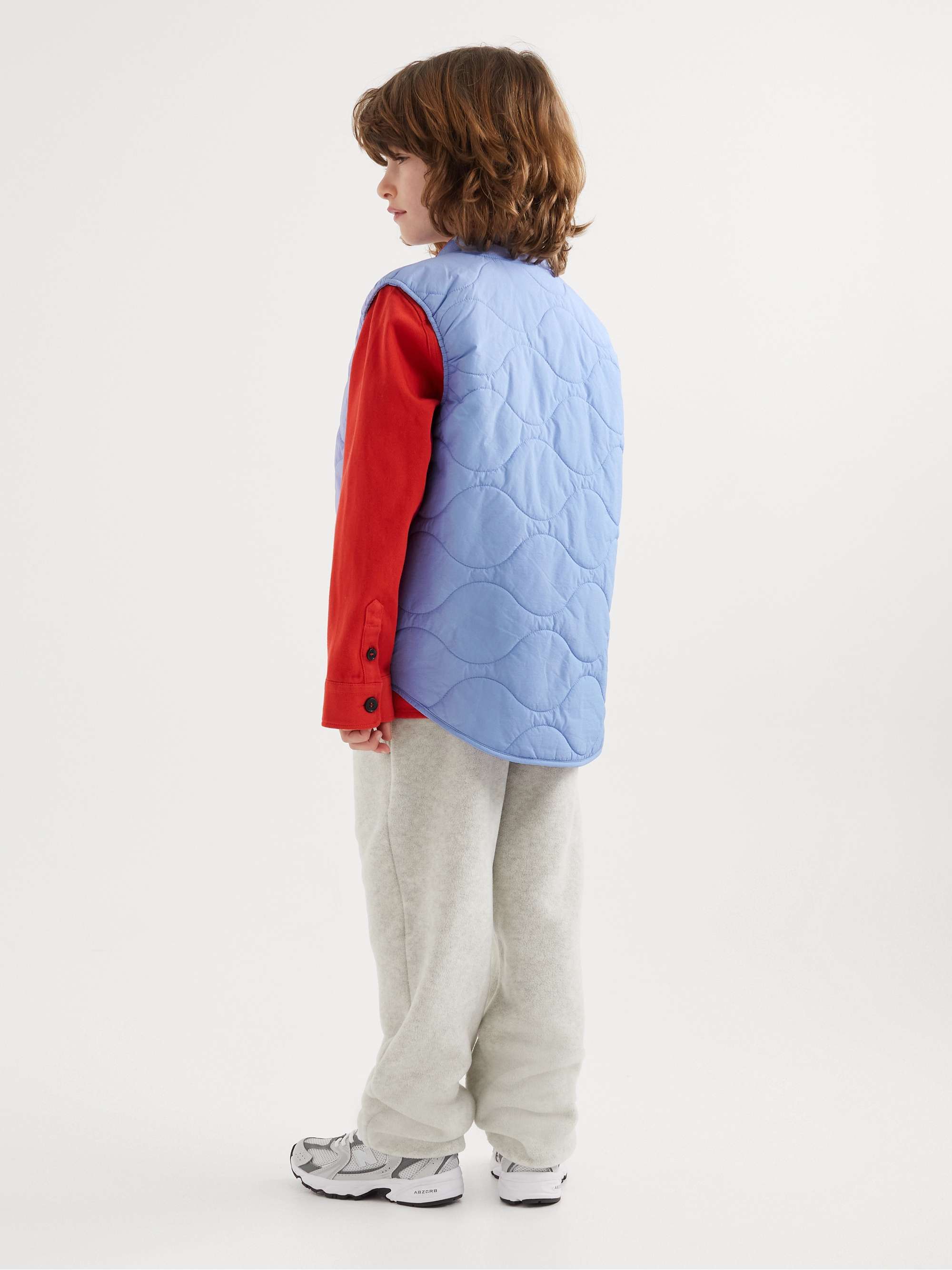 ARKET KIDS Gosta Quilted Padded Recycled-Shell Gilet