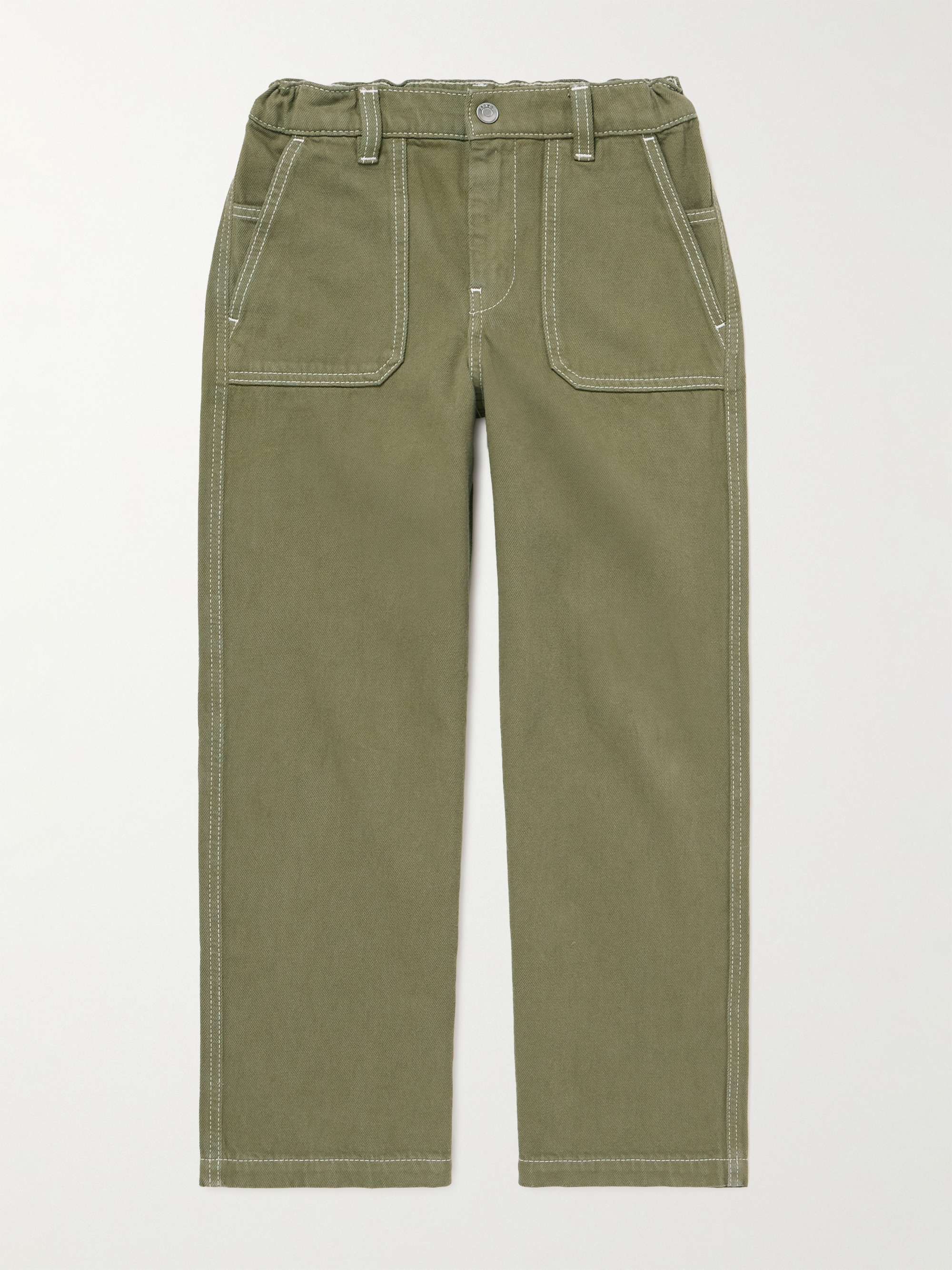 ARKET KIDS Barney Organic Cotton-Twill Trousers