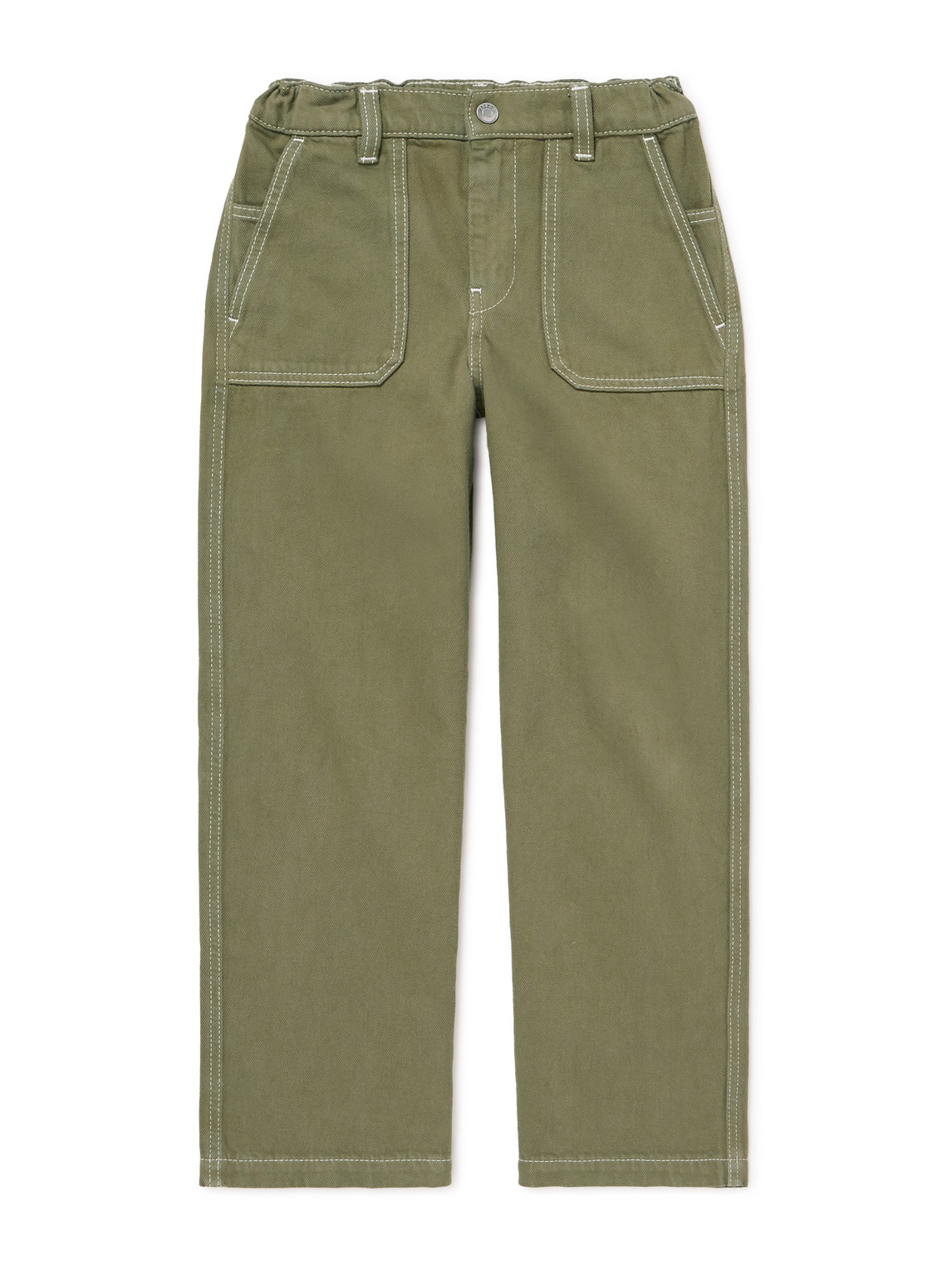 Barney Organic Cotton-Twill Trousers