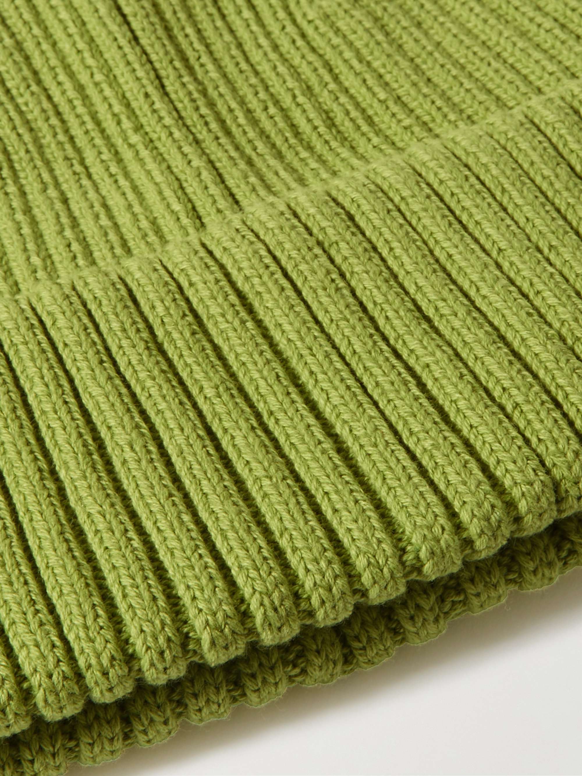 ARKET KIDS Sune Ribbed Organic Cotton-Blend Beanie