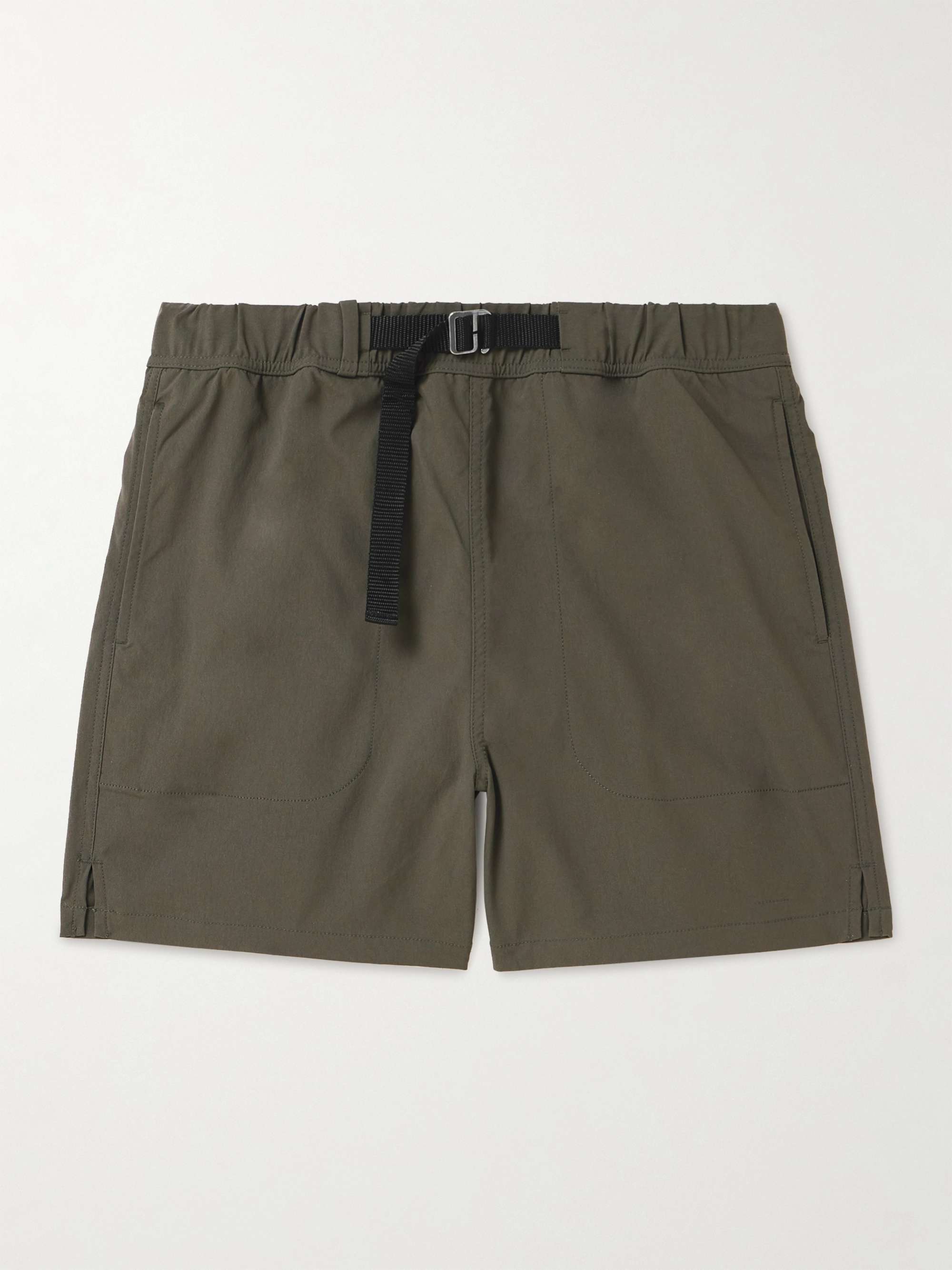 ARKET Edwin Straight-Leg Belted Canvas Shorts