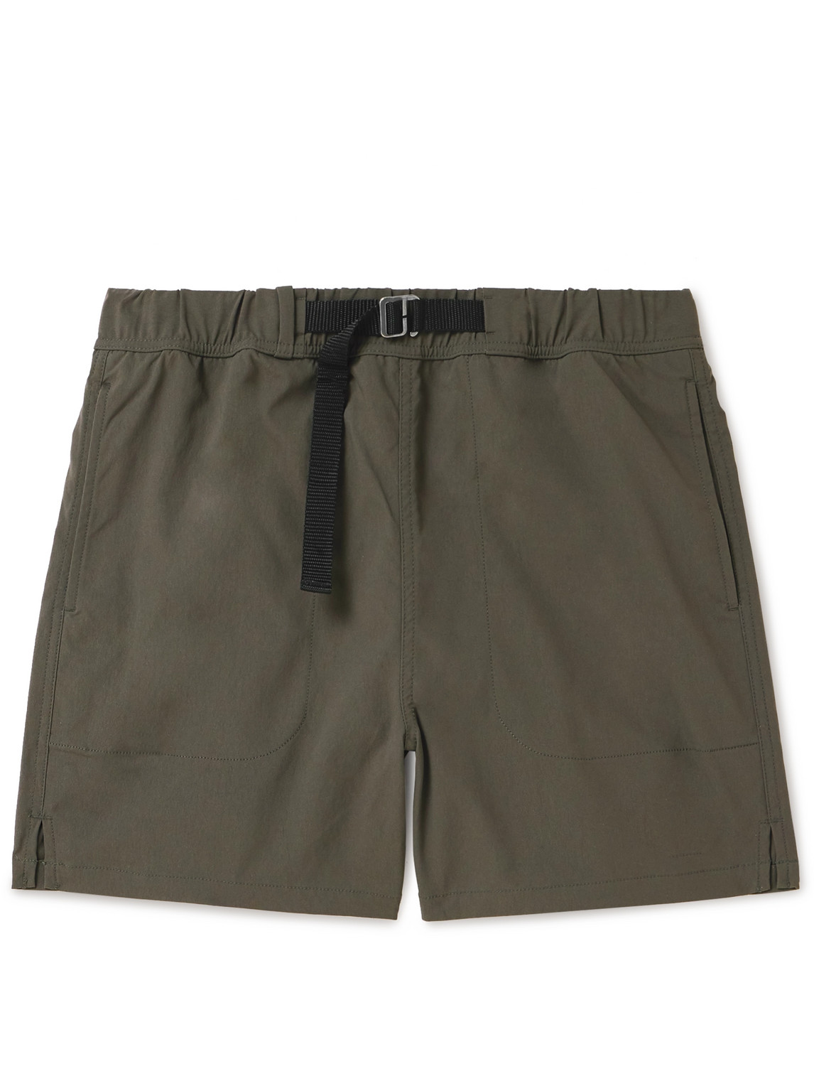 Edwin Straight-Leg Belted Canvas Shorts