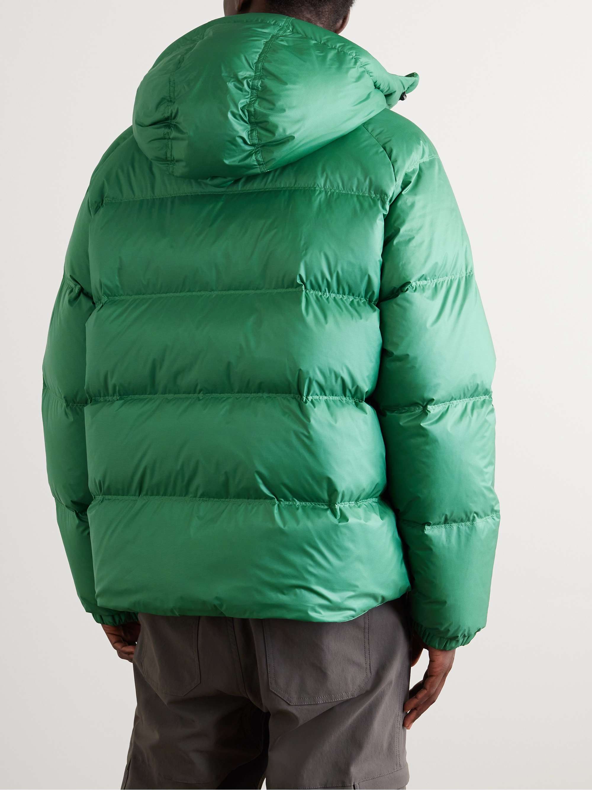 ARKET Rubin Quilted Recycled-Ripstop Hooded Jacket