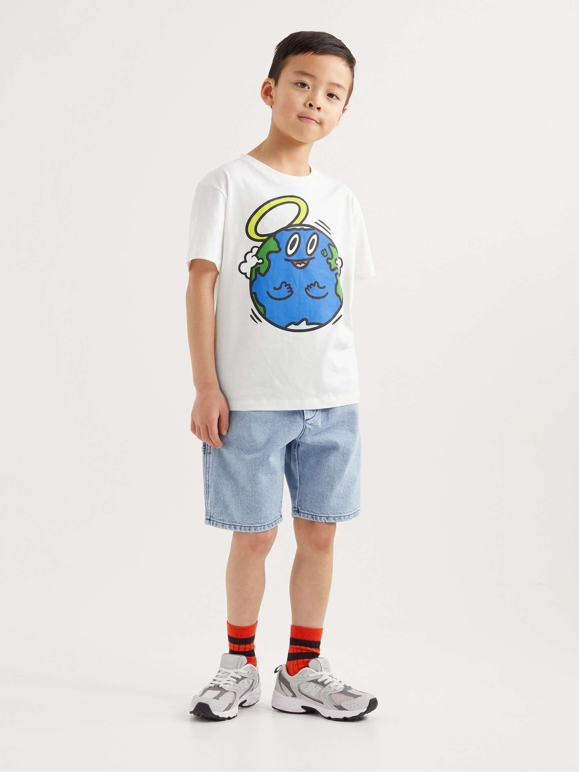 ARKET KIDS Printed Organic Cotton-Jersey T-Shirt