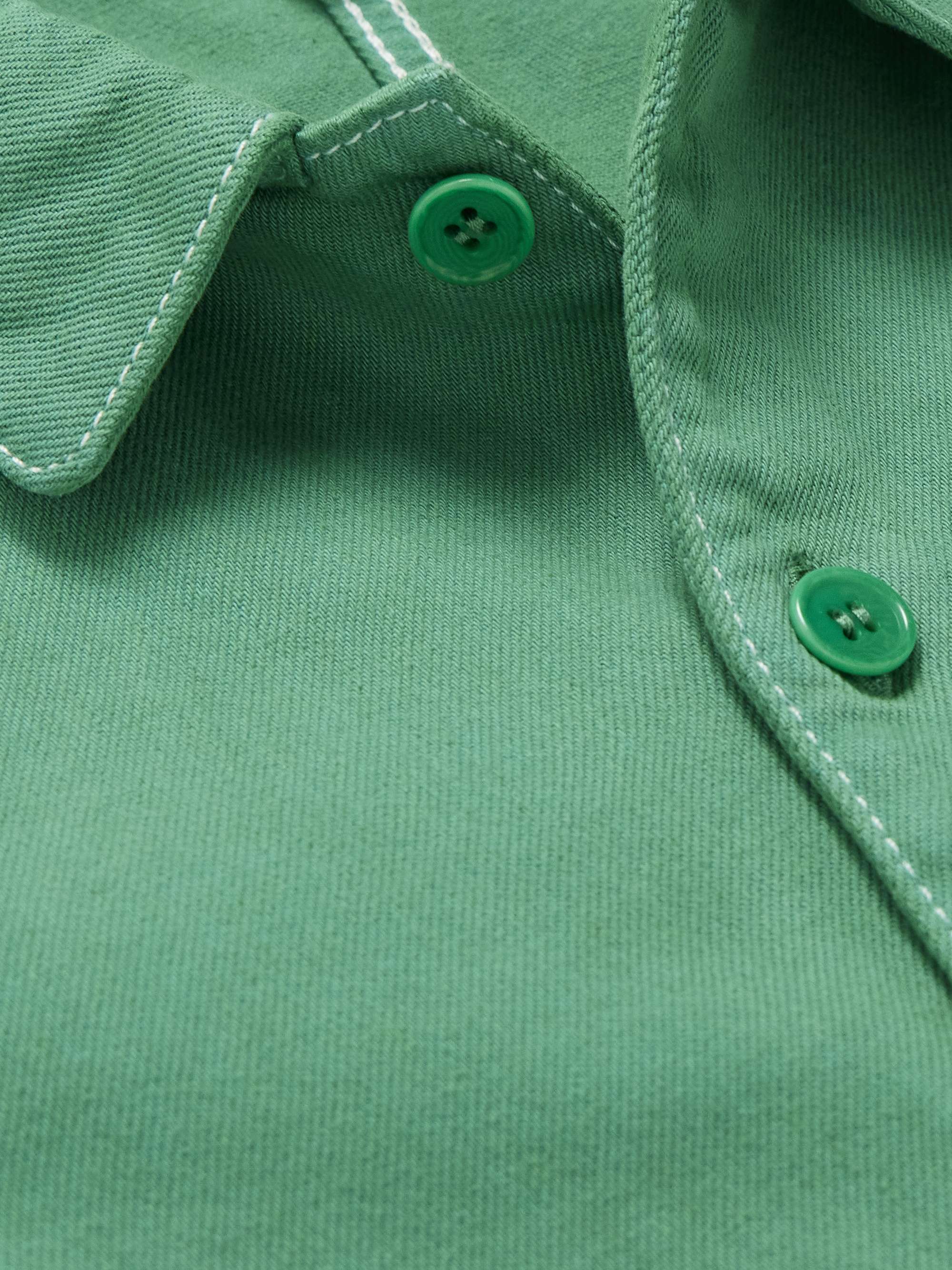 ARKET KIDS Jacob Stretch-Cotton Twill Overshirt