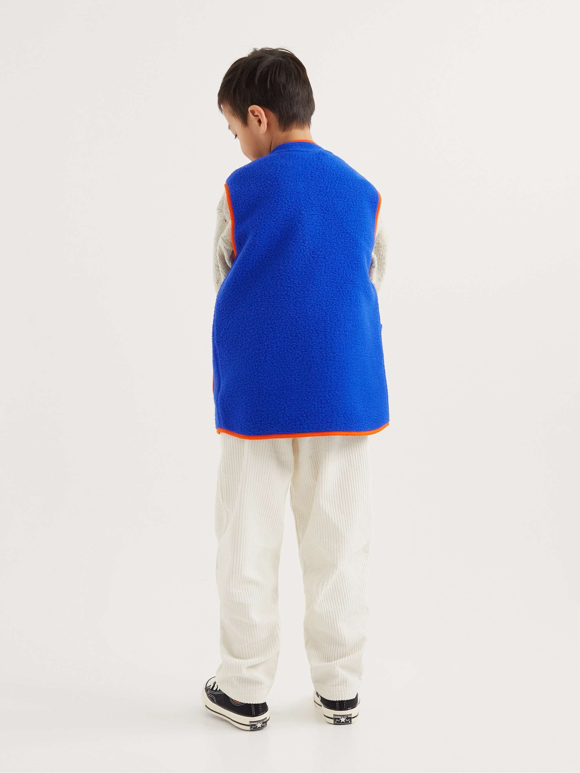 ARKET KIDS Oddbjorn Recycled-Fleece Gilet