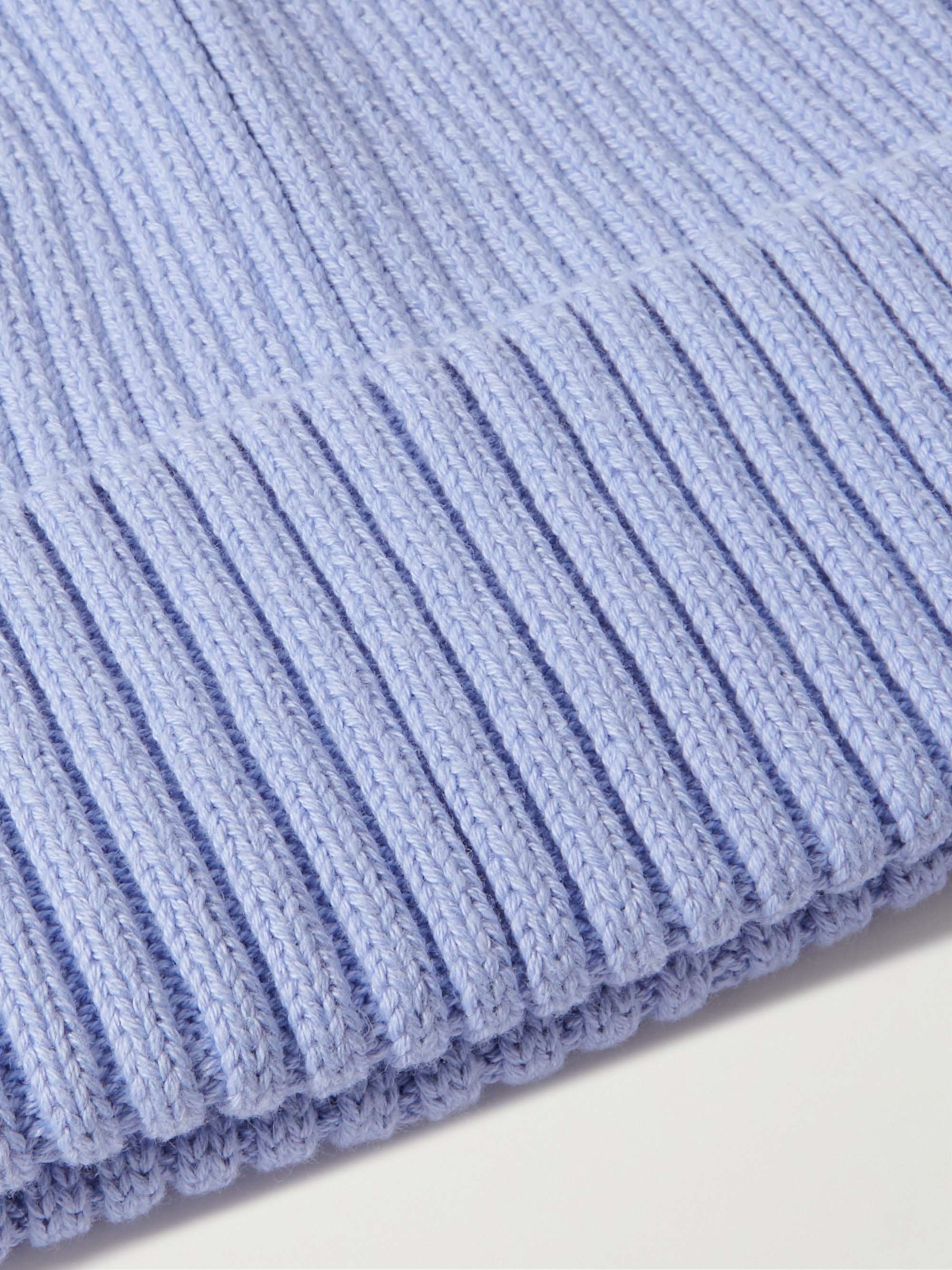 ARKET KIDS Sune Ribbed Organic Cotton-Blend Beanie