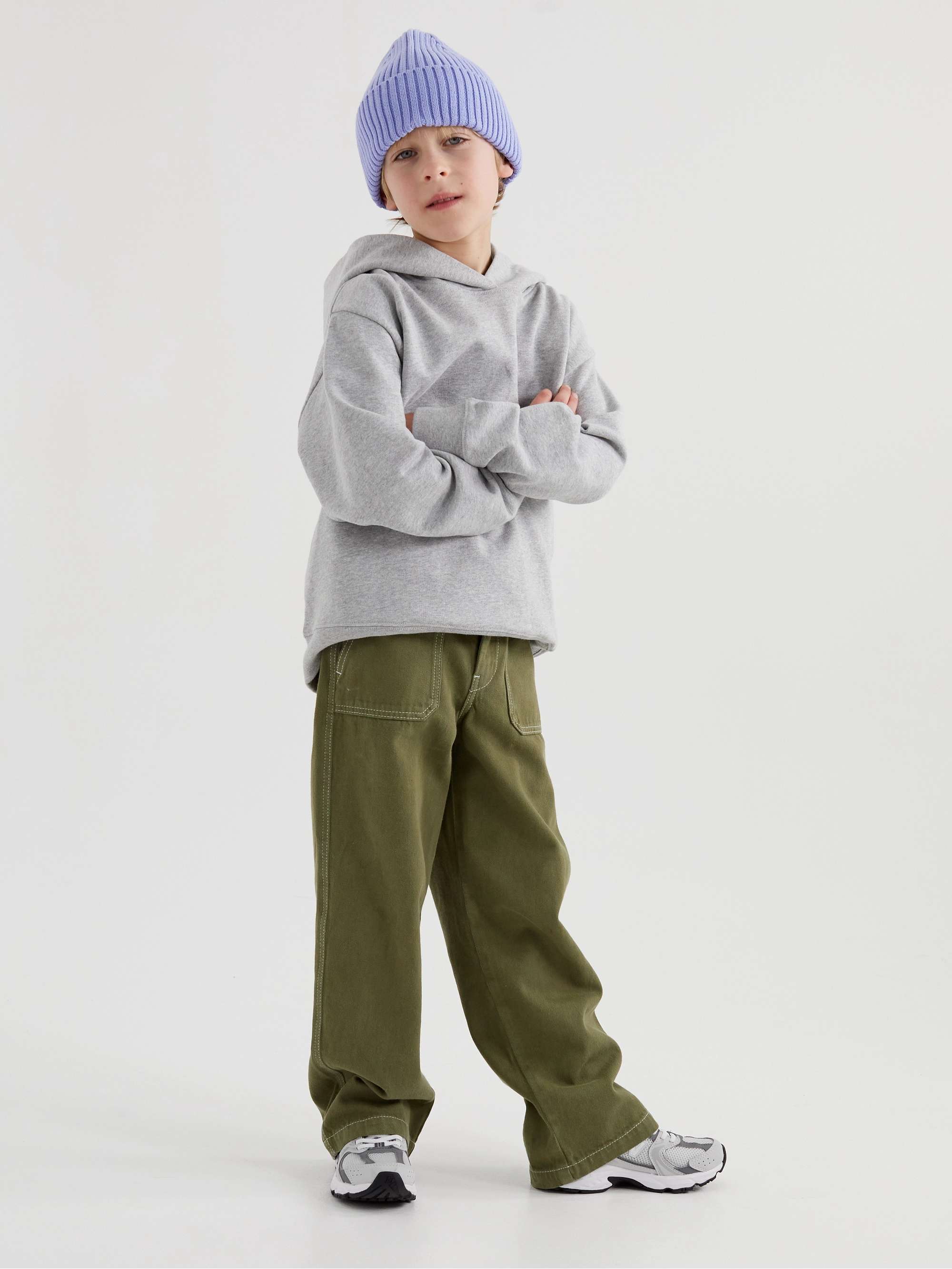 ARKET KIDS Teddy Organic Cotton-Jersey Hoodie