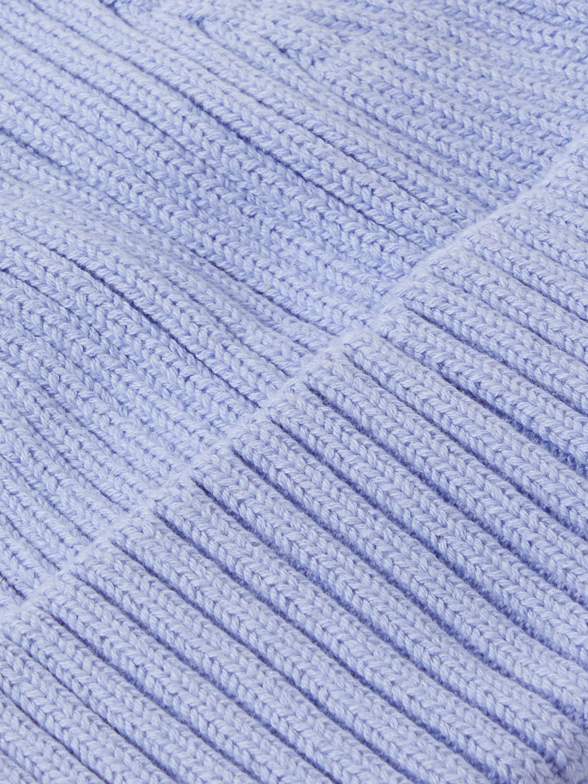 ARKET June Ribbed Cotton-Blend Beanie