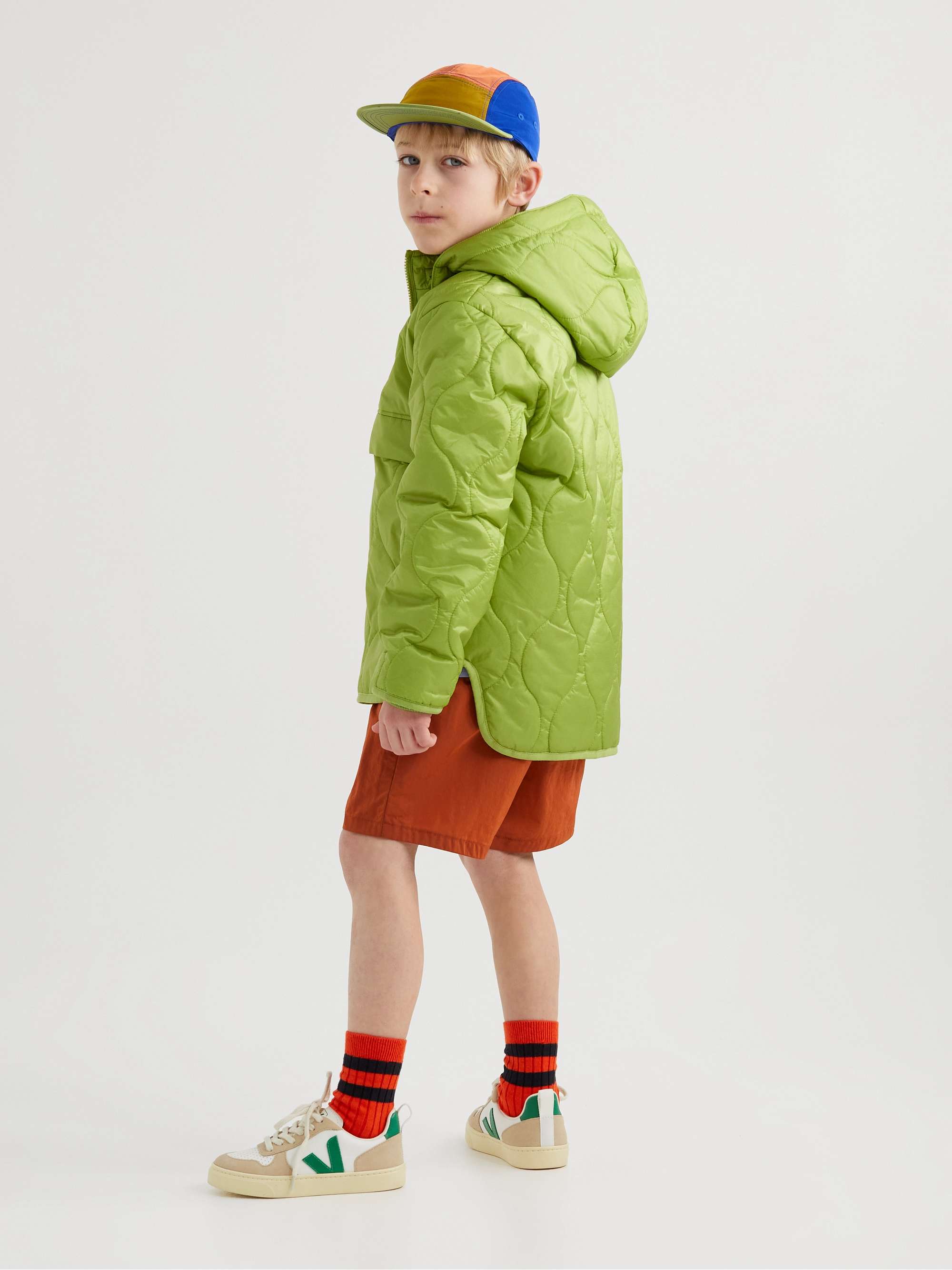 ARKET KIDS Gloria Quilted Padded Shell Hooded Jacket