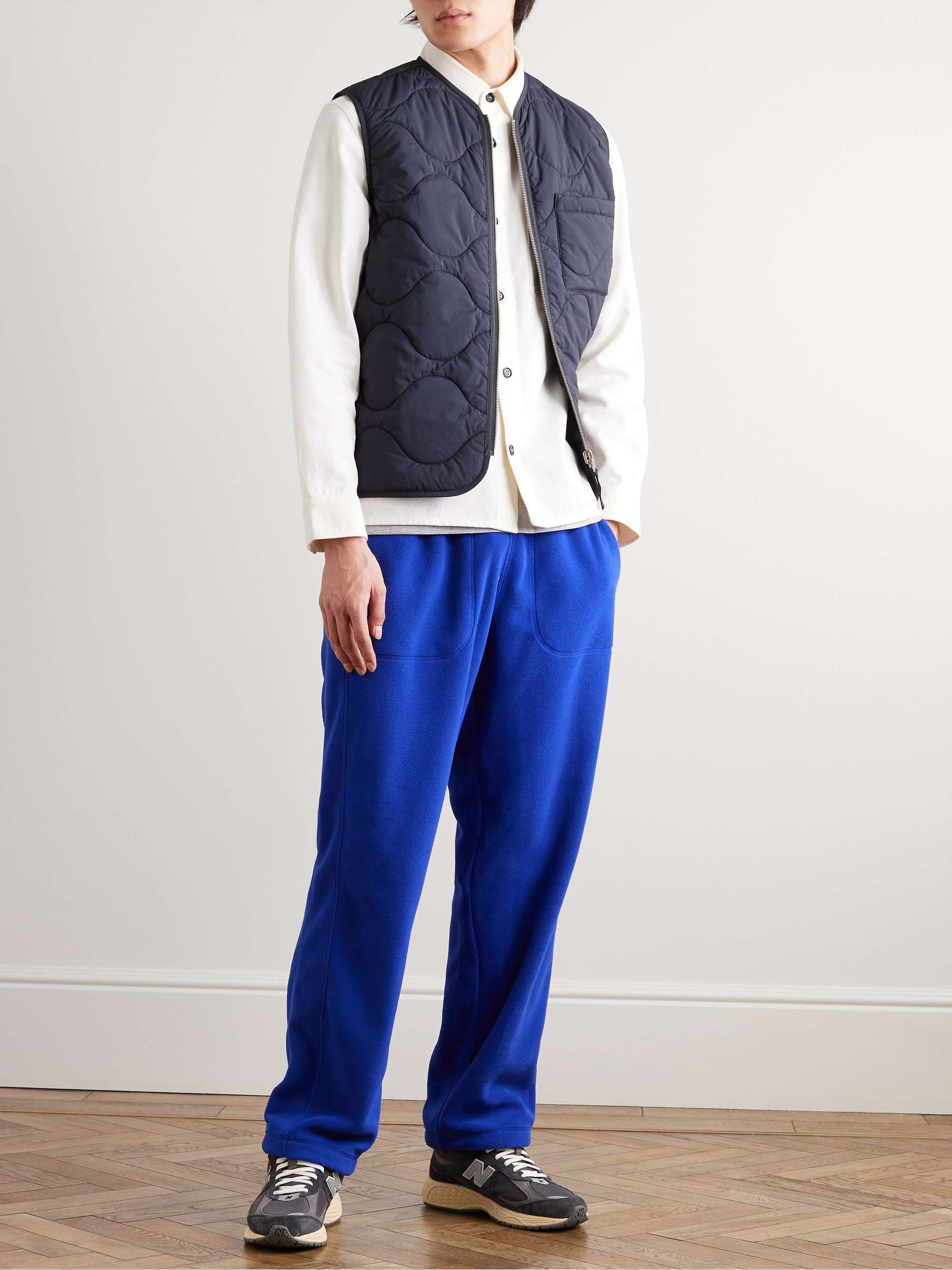 ARKET Ellio Straight-Leg Fleece Trousers
