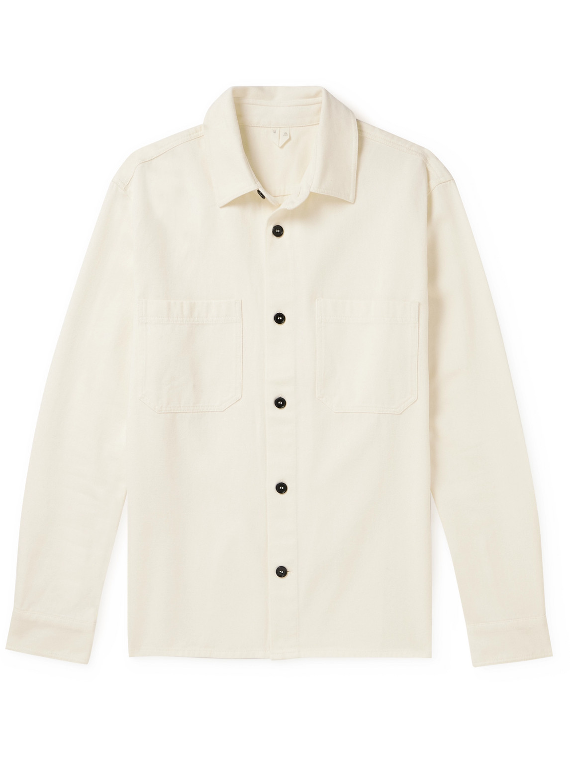 Brygge Organic Cotton-Twill Overshirt