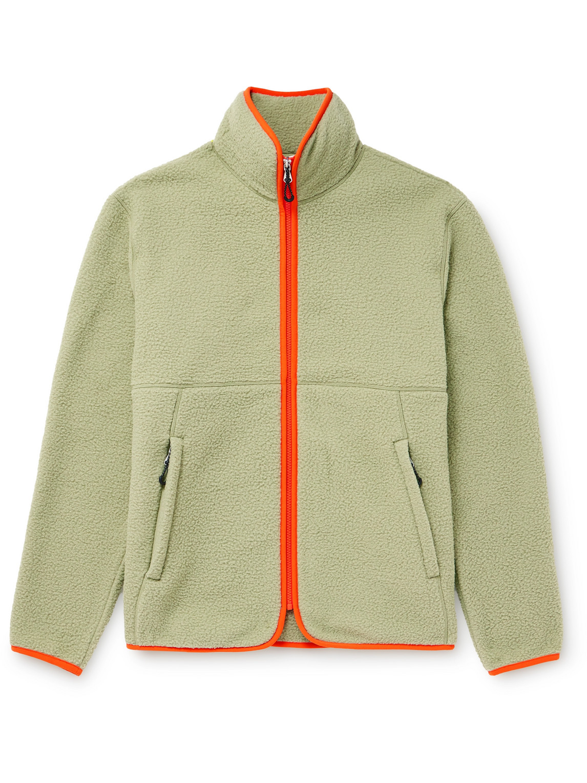 Arket Rio Recycled-fleece Jacket In Green