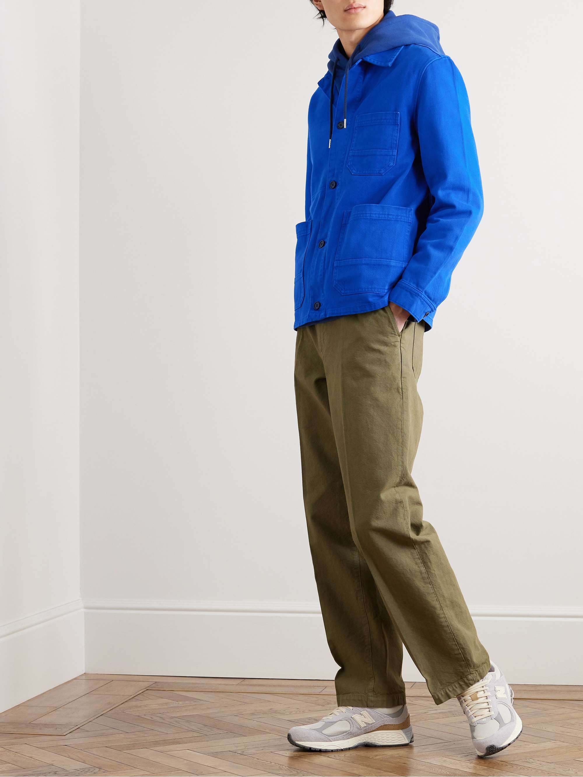 ARKET Basim Cotton-Twill Overshirt