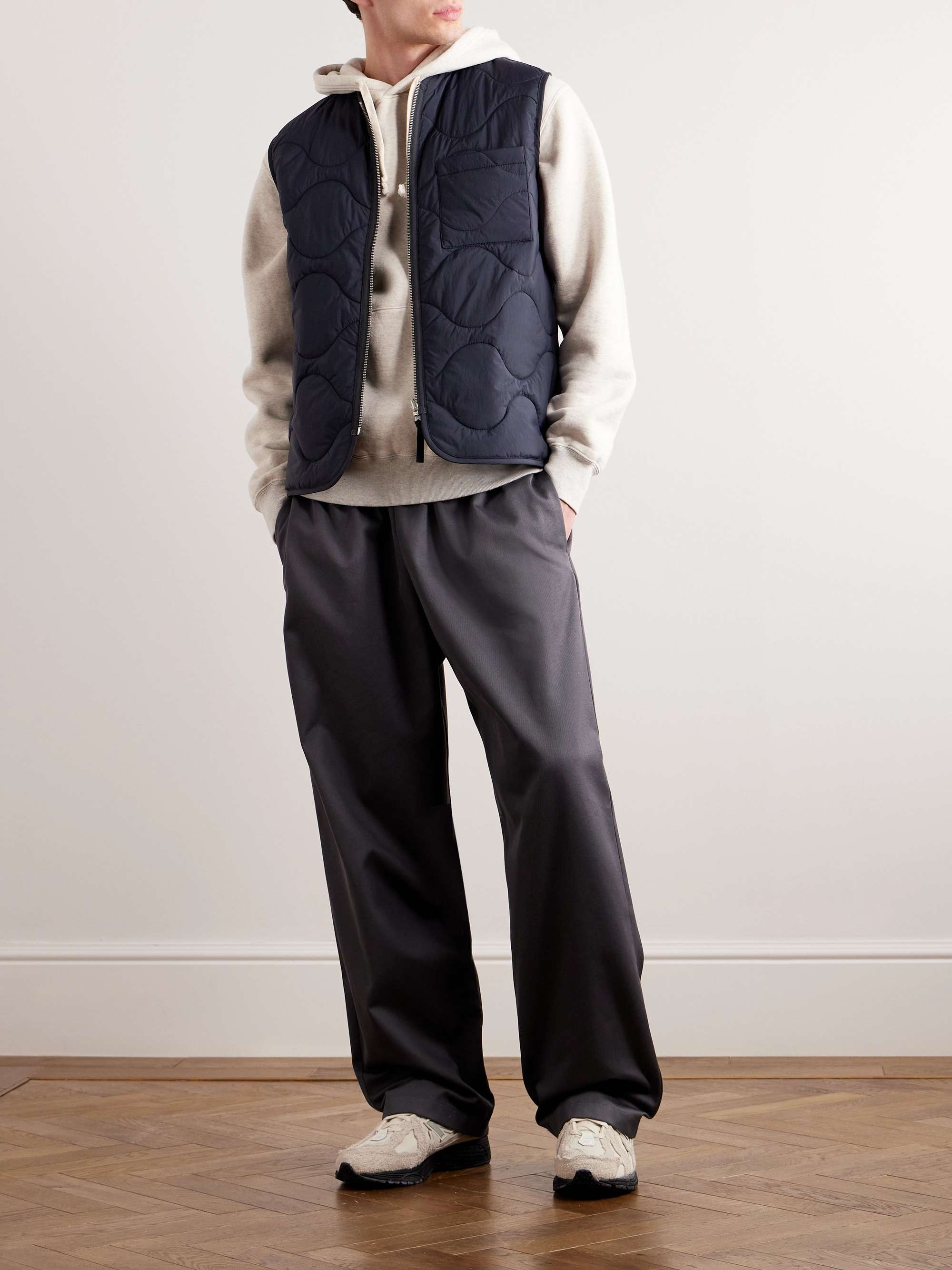 ARKET Aaro Quilted Recycled-Shell Gilet