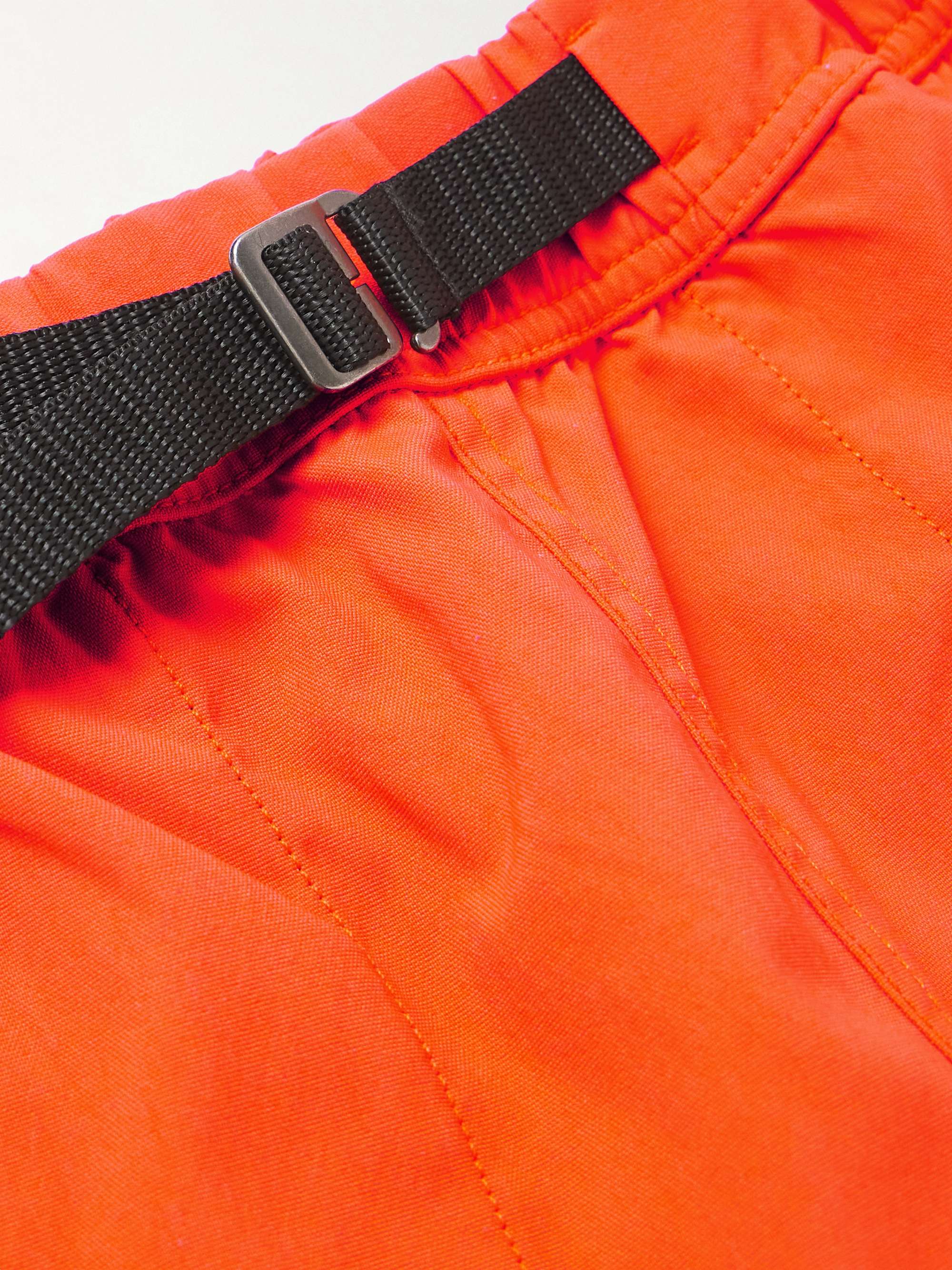 ARKET Edwin Straight-Leg Belted Canvas Shorts