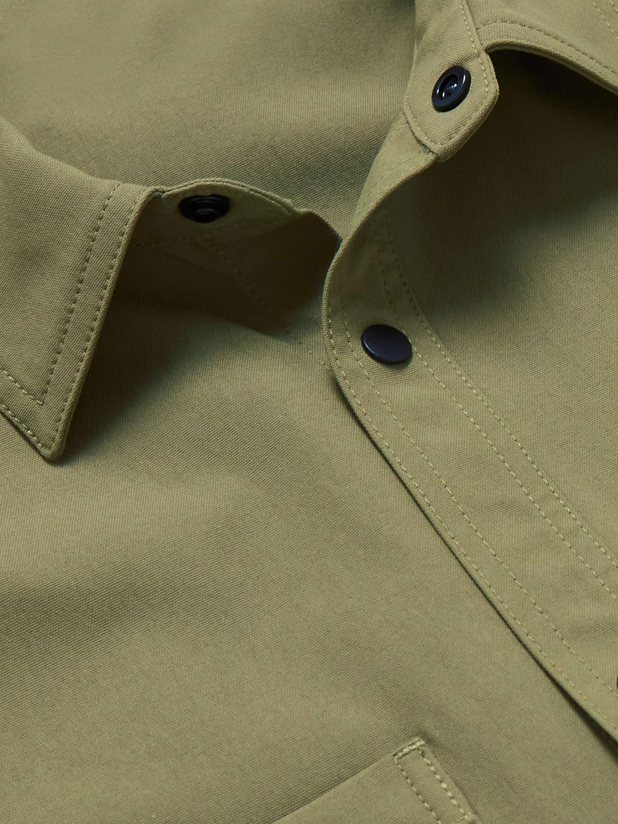 ARKET Rupet Stretch Recycled Canvas Shirt