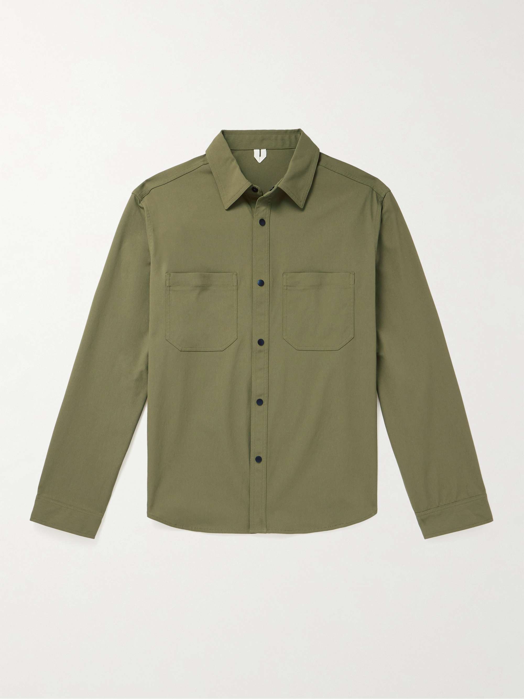 ARKET Rupet Stretch Recycled Canvas Shirt