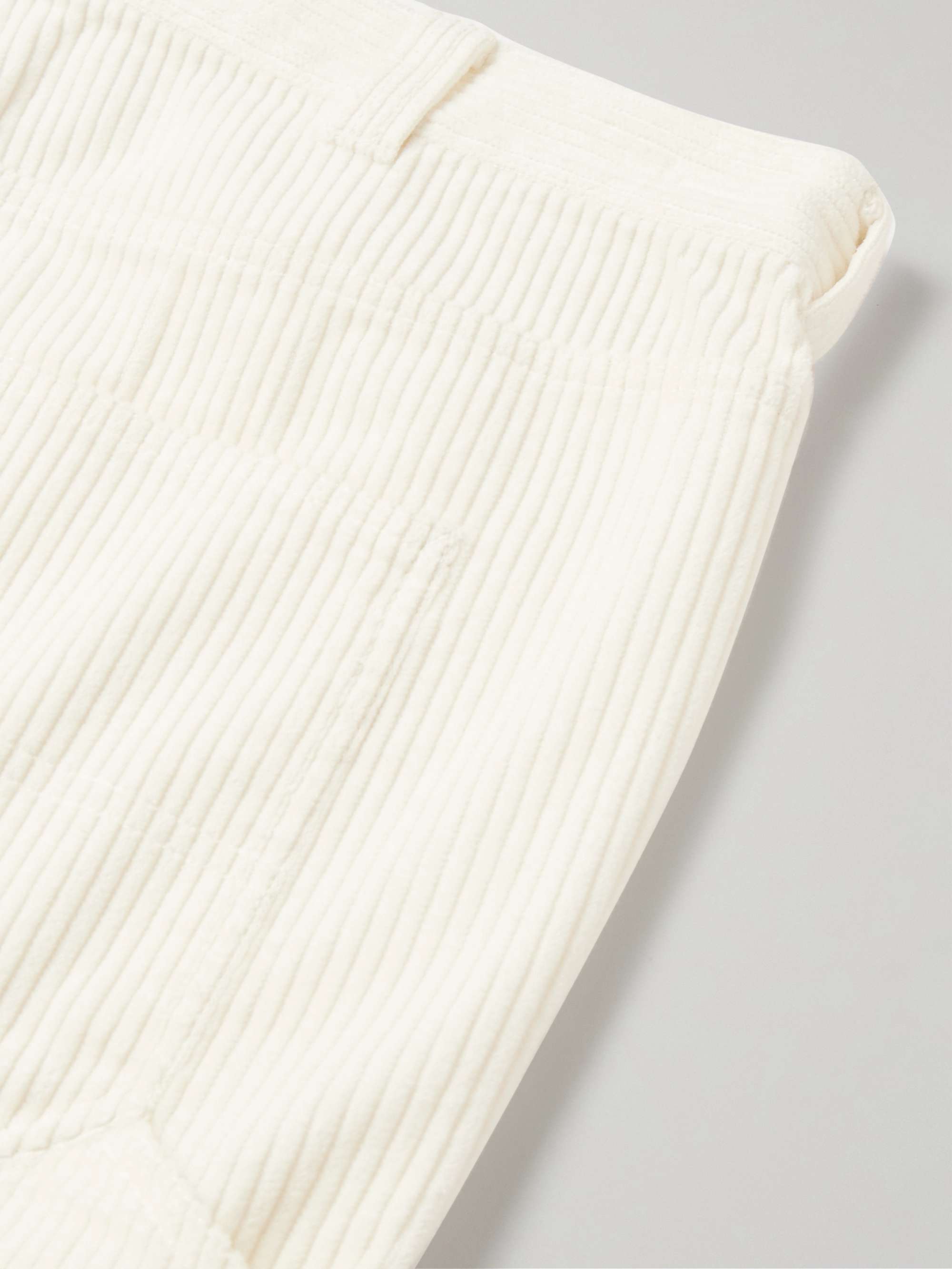 ARKET Edsviken Straight-Leg Cotton-Corduroy Trousers